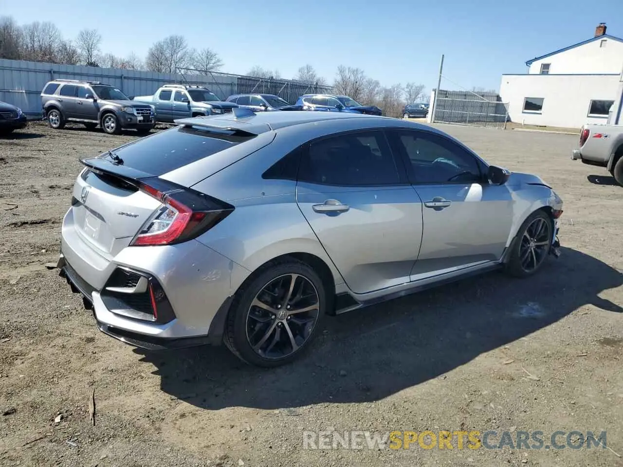 3 Photograph of a damaged car SHHFK7H47MU414578 HONDA CIVIC 2021