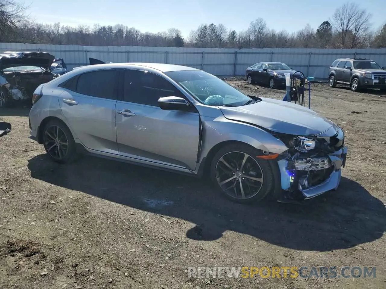 4 Photograph of a damaged car SHHFK7H47MU414578 HONDA CIVIC 2021