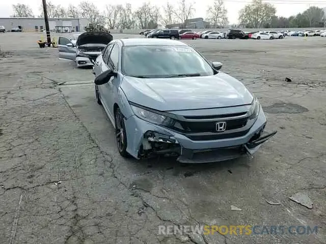 10 Photograph of a damaged car SHHFK7H47MU421319 HONDA CIVIC 2021