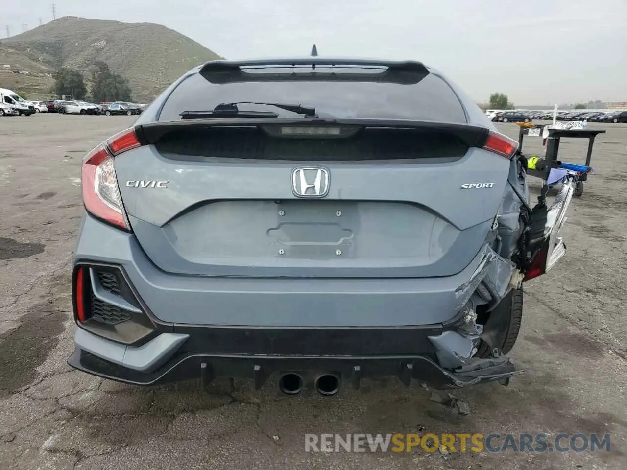 6 Photograph of a damaged car SHHFK7H47MU421319 HONDA CIVIC 2021