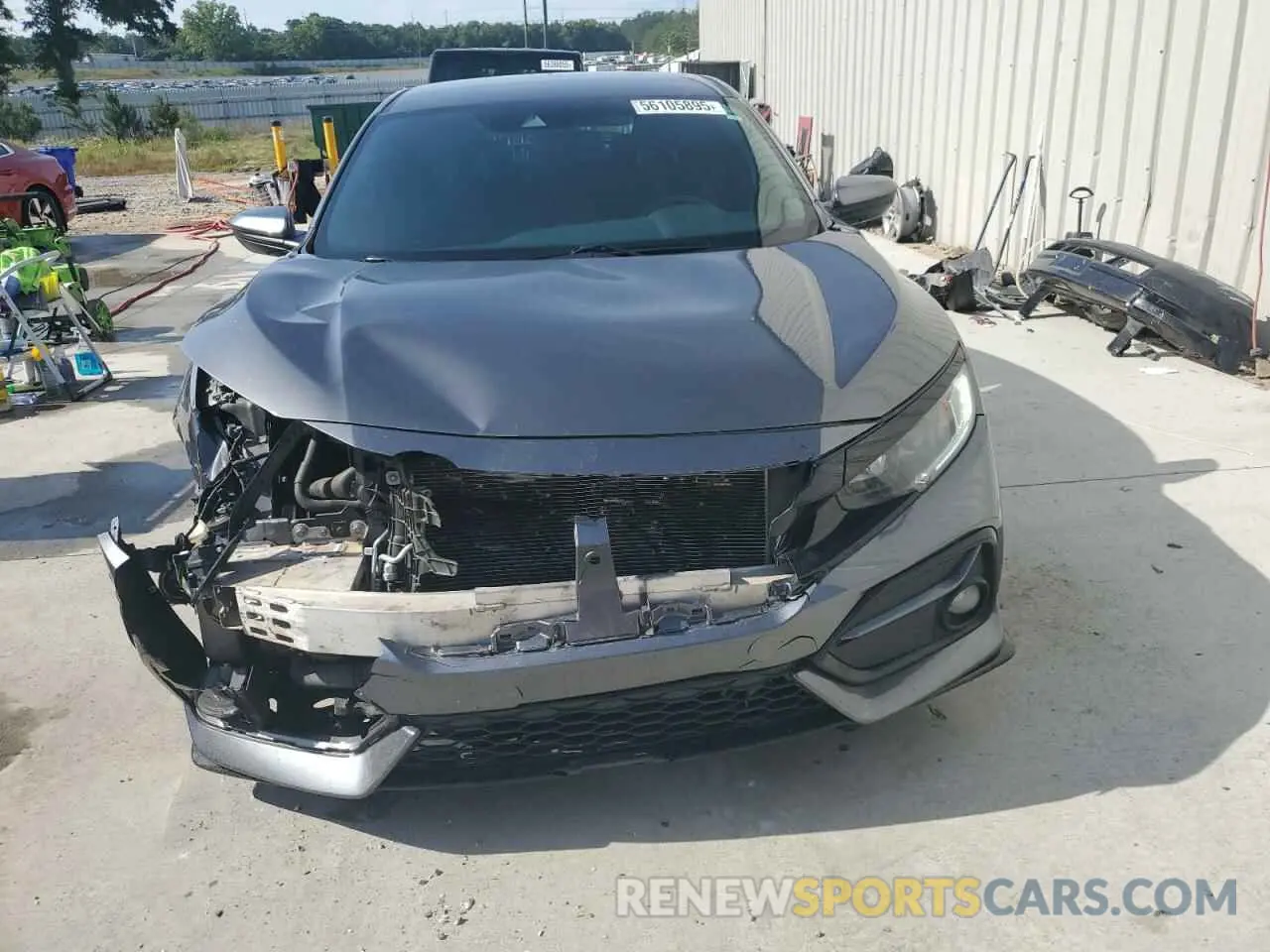 5 Photograph of a damaged car SHHFK7H48MU215538 HONDA CIVIC 2021