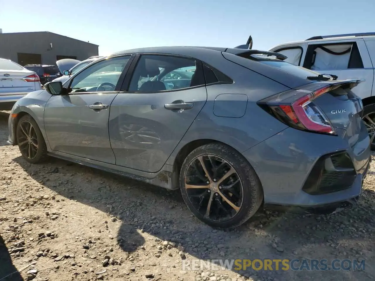 2 Photograph of a damaged car SHHFK7H48MU226393 HONDA CIVIC 2021