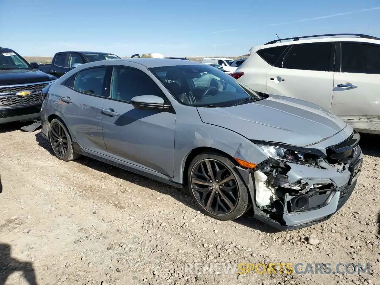 4 Photograph of a damaged car SHHFK7H48MU226393 HONDA CIVIC 2021