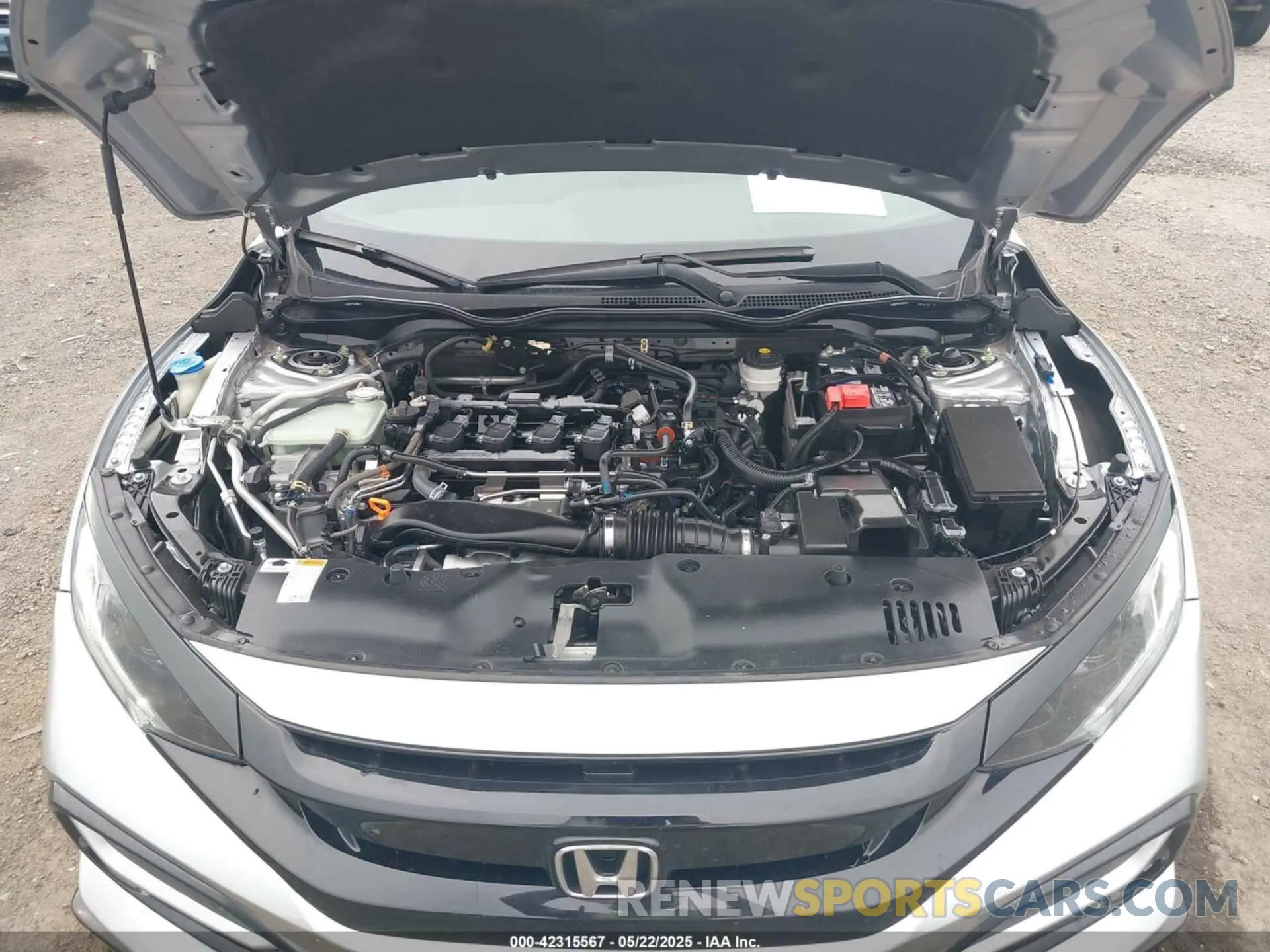 10 Photograph of a damaged car SHHFK7H48MU228712 HONDA CIVIC 2021