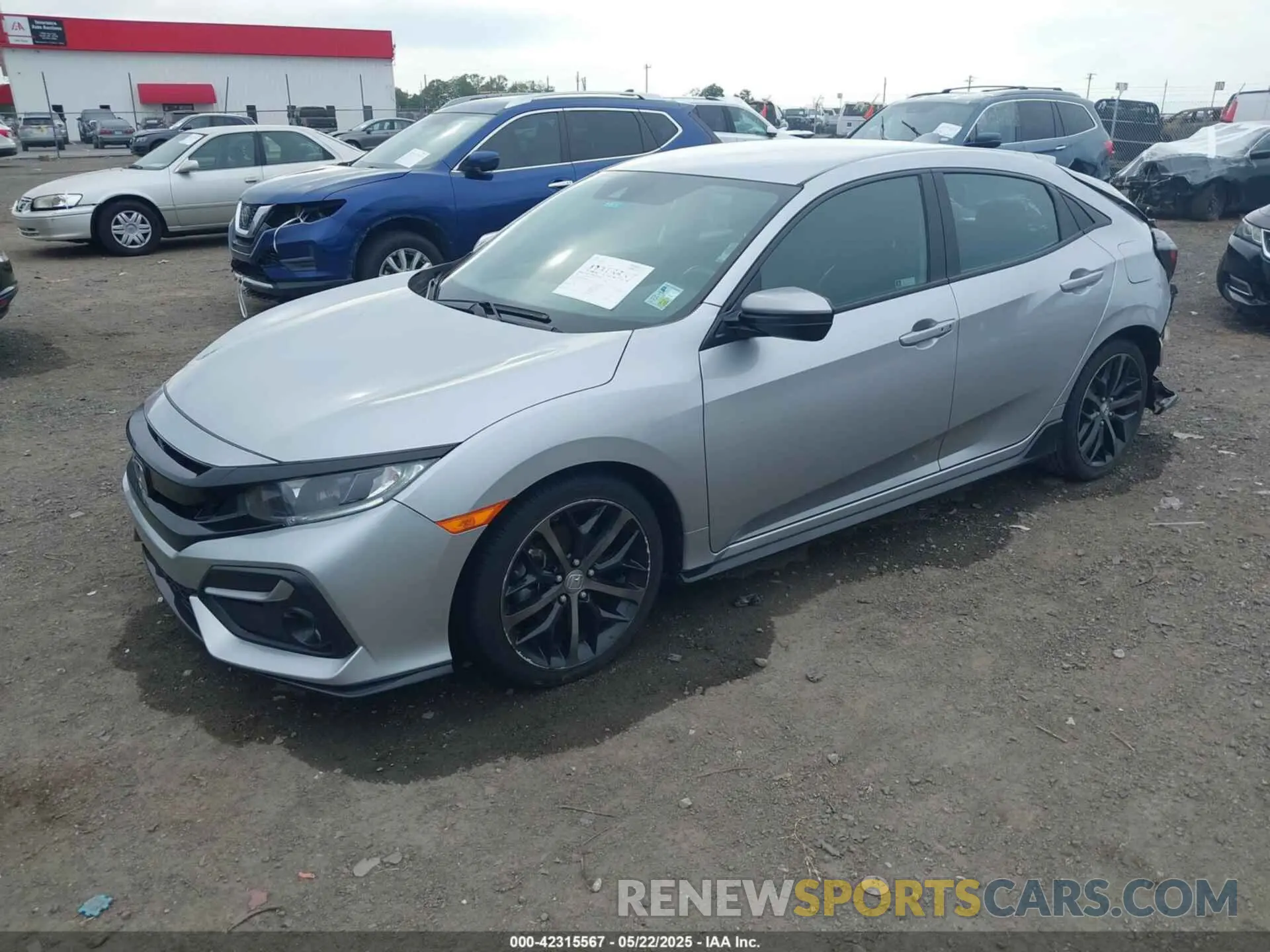2 Photograph of a damaged car SHHFK7H48MU228712 HONDA CIVIC 2021