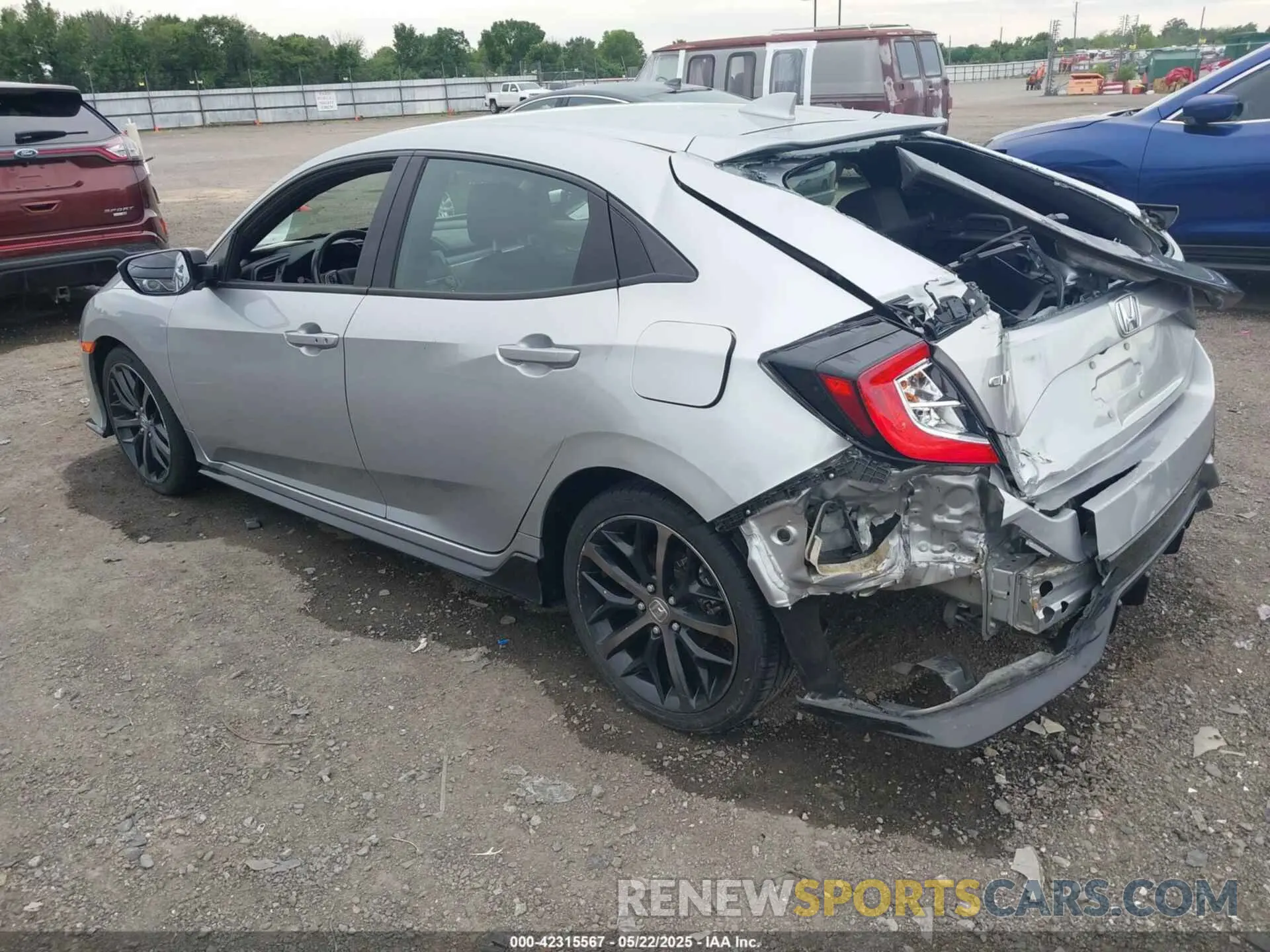 3 Photograph of a damaged car SHHFK7H48MU228712 HONDA CIVIC 2021