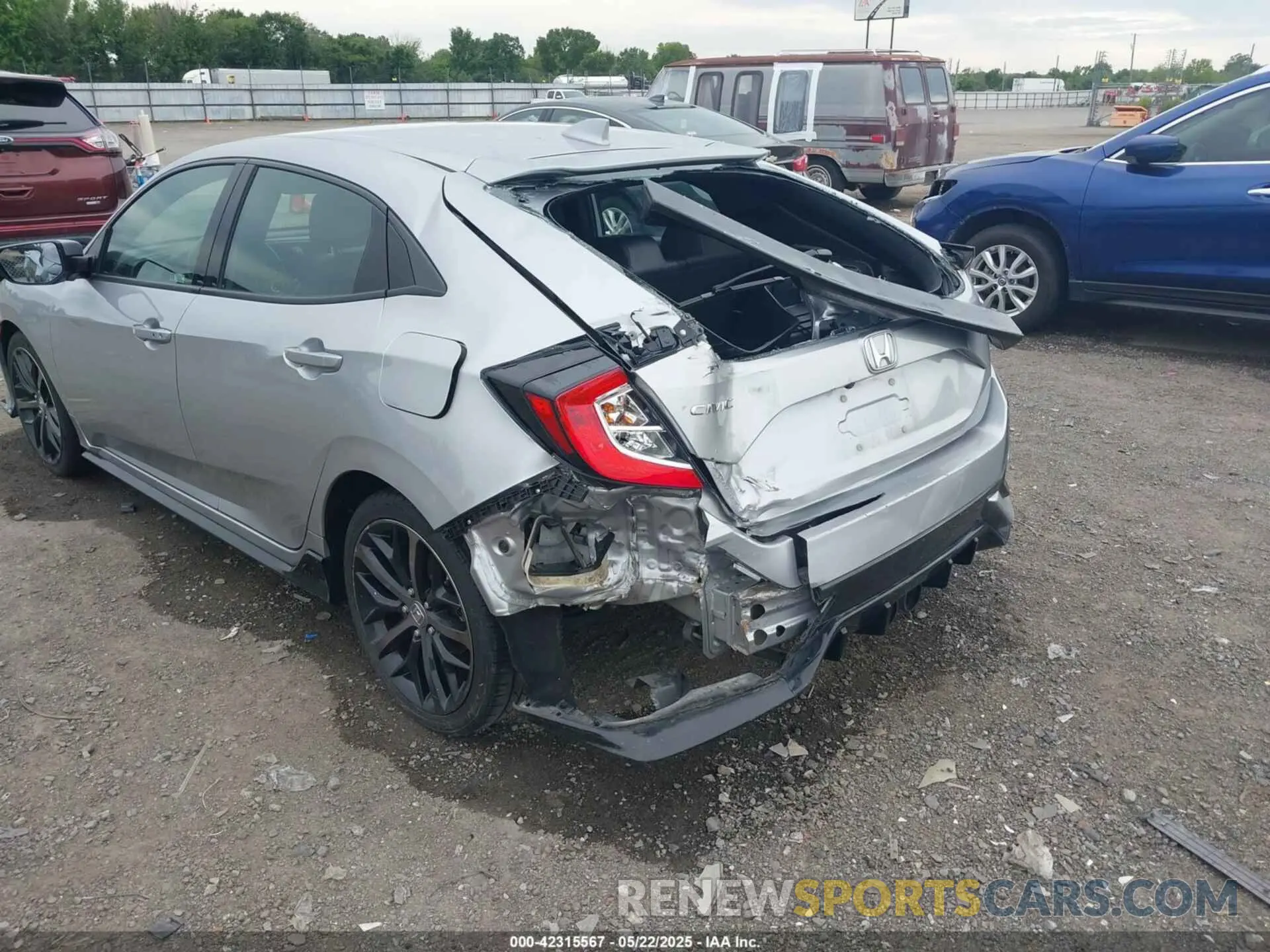 6 Photograph of a damaged car SHHFK7H48MU228712 HONDA CIVIC 2021