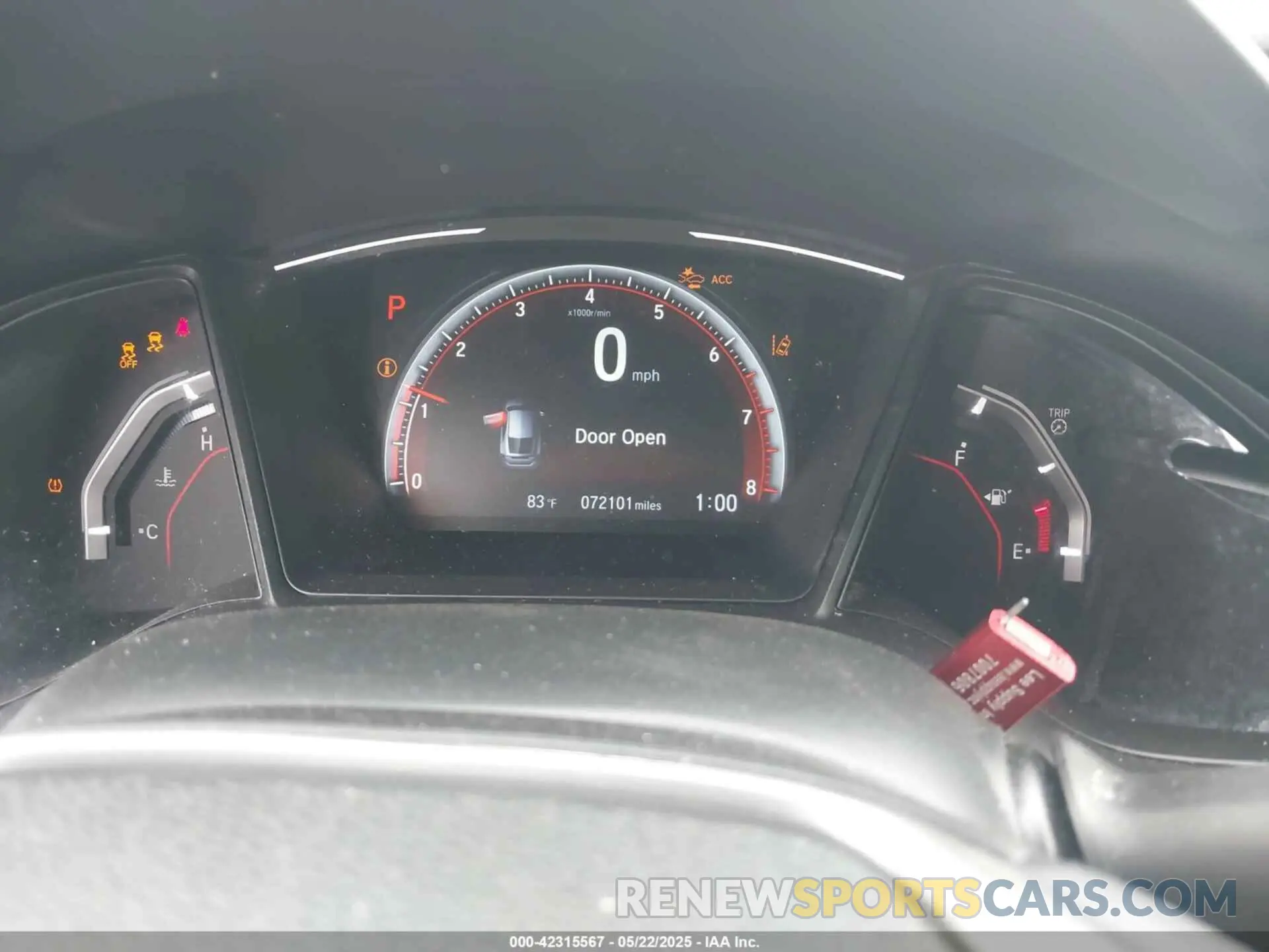 7 Photograph of a damaged car SHHFK7H48MU228712 HONDA CIVIC 2021