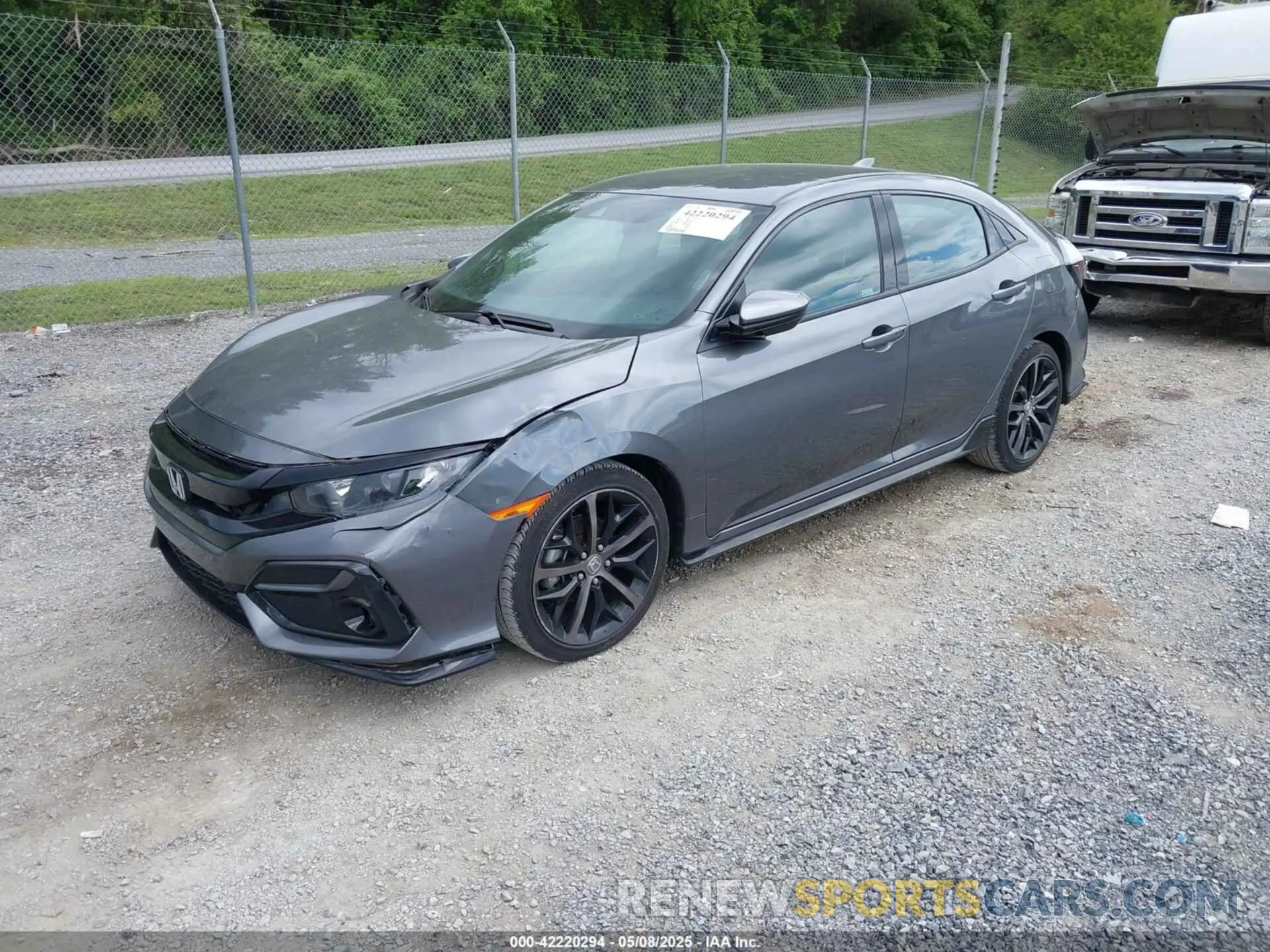 2 Photograph of a damaged car SHHFK7H48MU231691 HONDA CIVIC 2021