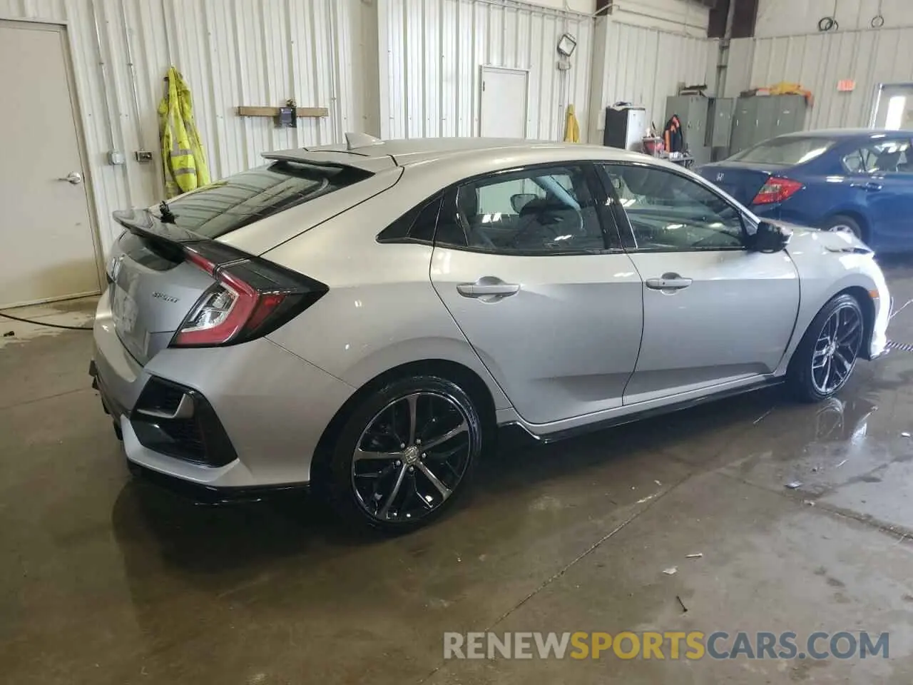 3 Photograph of a damaged car SHHFK7H48MU231769 HONDA CIVIC 2021