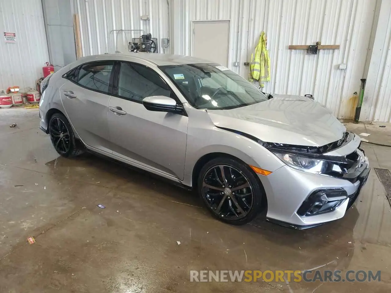 4 Photograph of a damaged car SHHFK7H48MU231769 HONDA CIVIC 2021