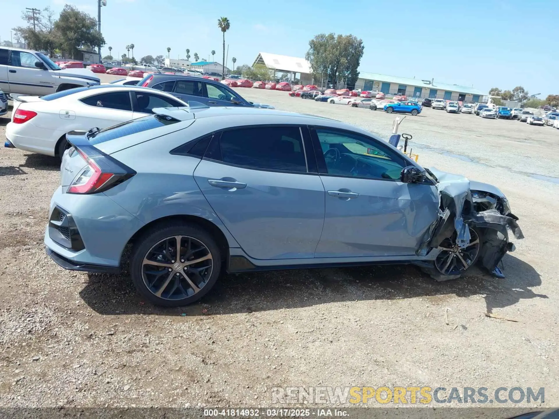 14 Photograph of a damaged car SHHFK7H48MU400947 HONDA CIVIC 2021