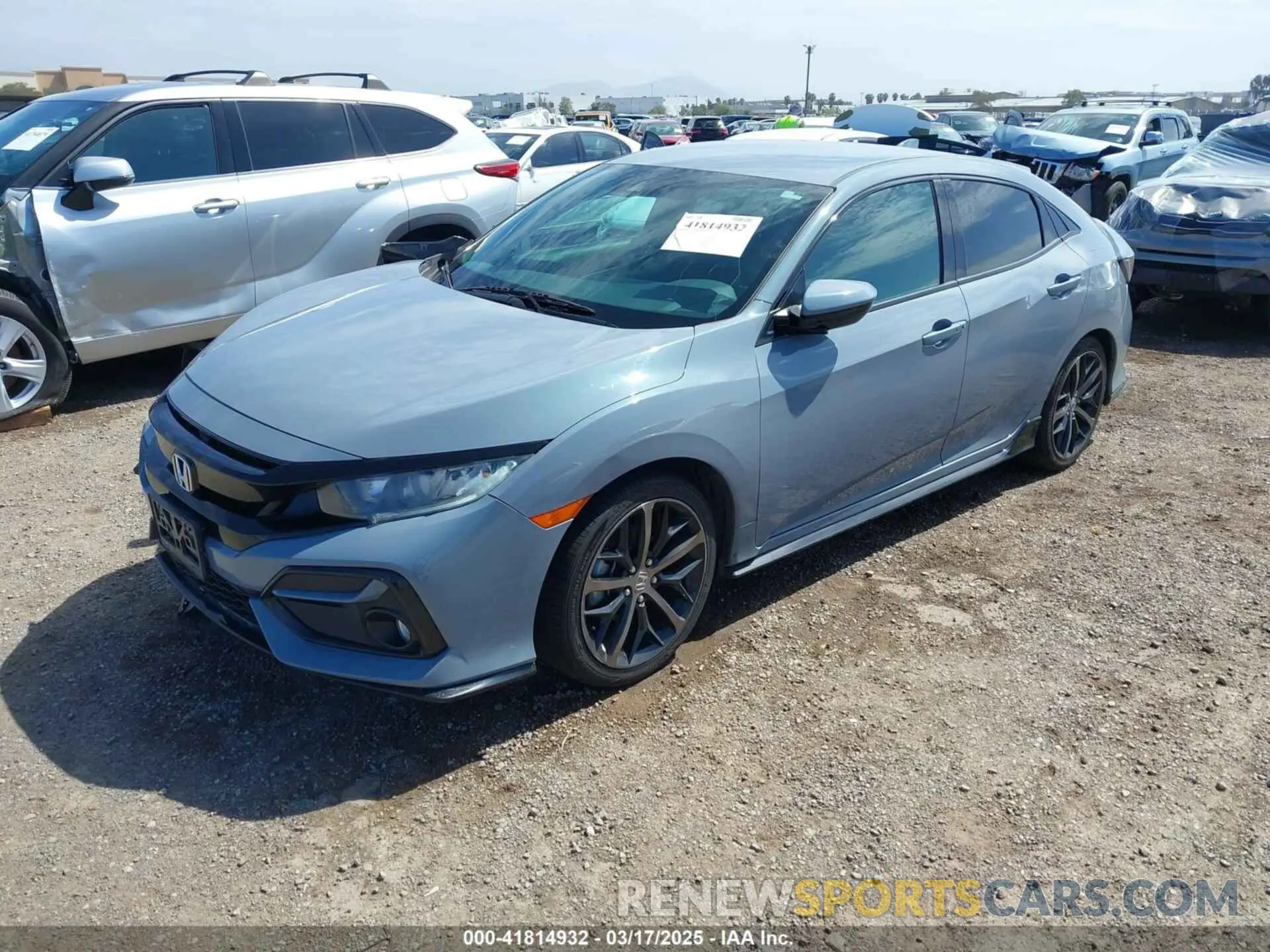 2 Photograph of a damaged car SHHFK7H48MU400947 HONDA CIVIC 2021