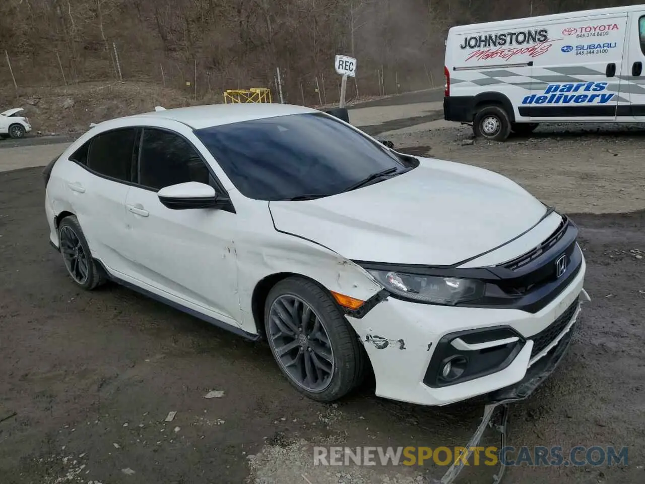 4 Photograph of a damaged car SHHFK7H48MU401578 HONDA CIVIC 2021