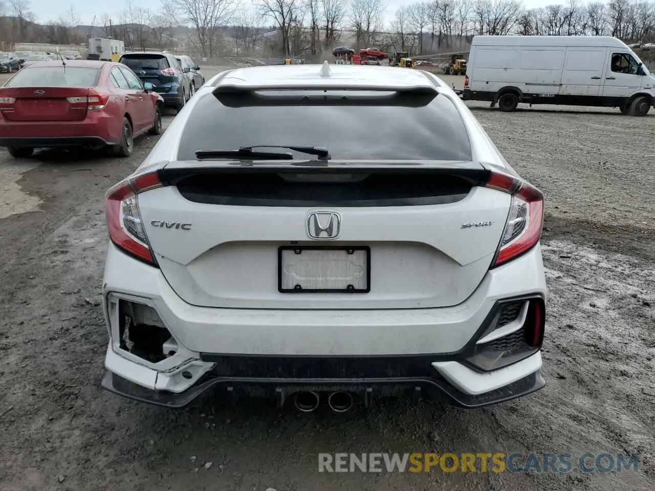 6 Photograph of a damaged car SHHFK7H48MU401578 HONDA CIVIC 2021