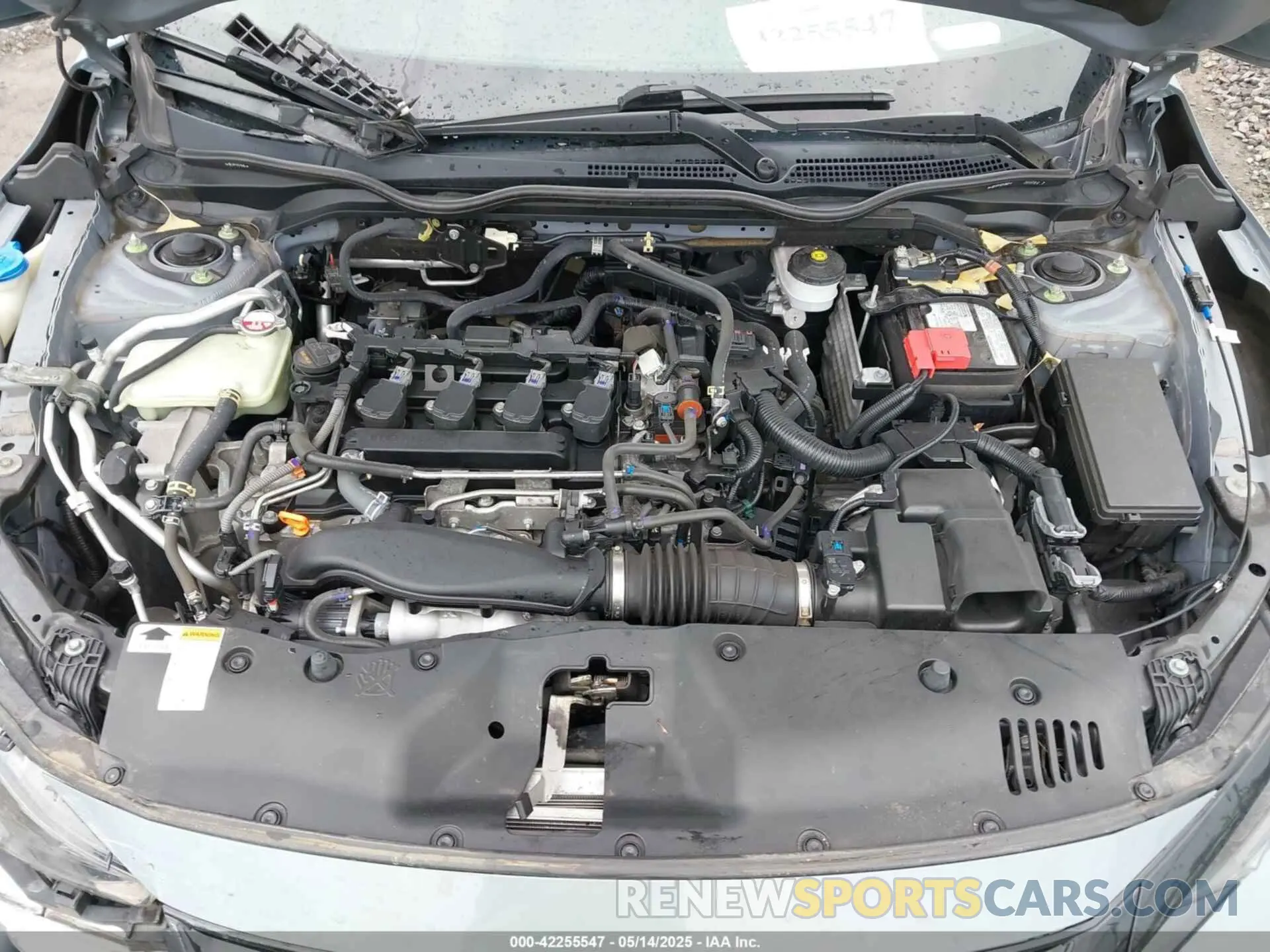 10 Photograph of a damaged car SHHFK7H48MU405453 HONDA CIVIC 2021