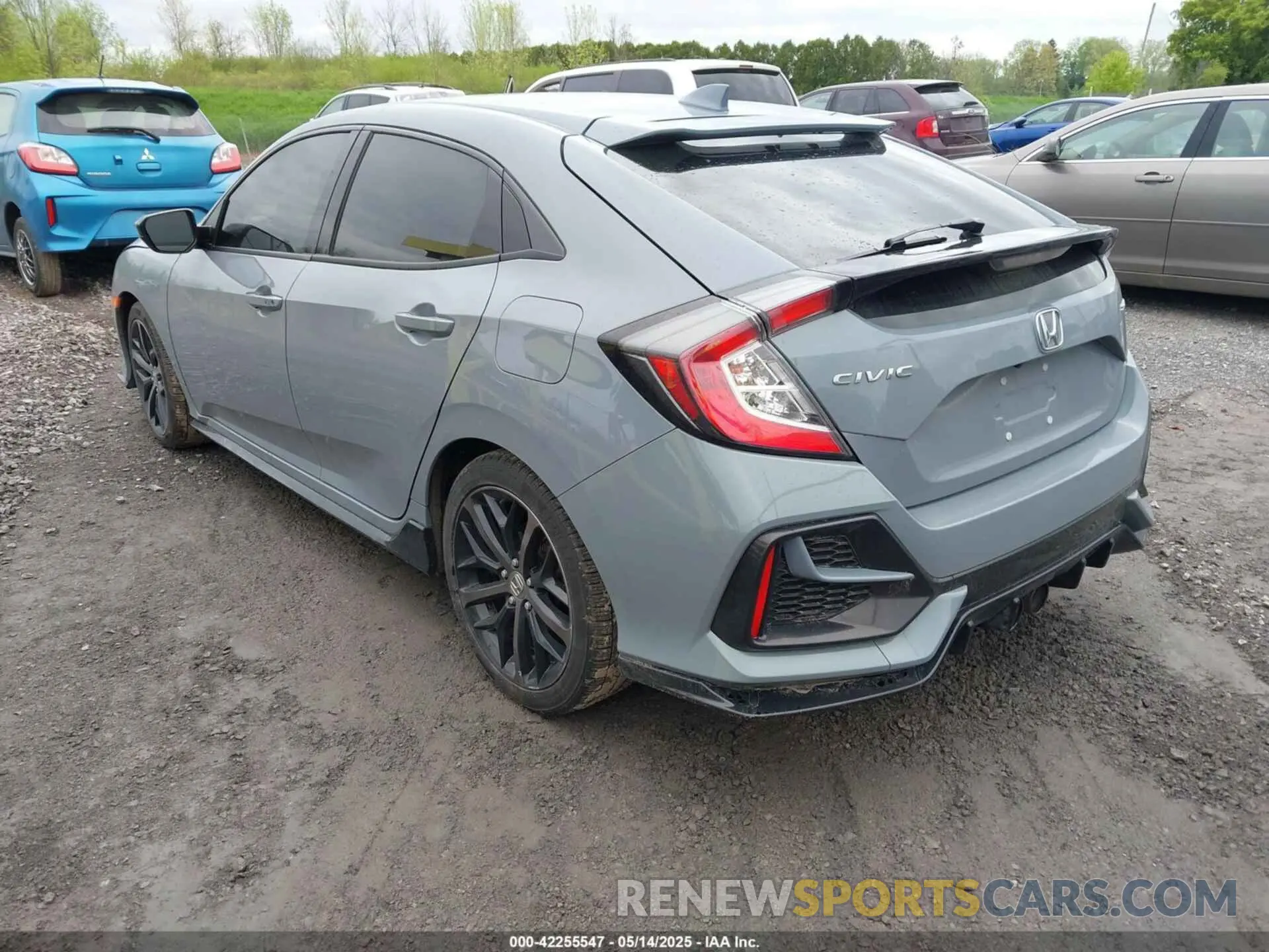 3 Photograph of a damaged car SHHFK7H48MU405453 HONDA CIVIC 2021