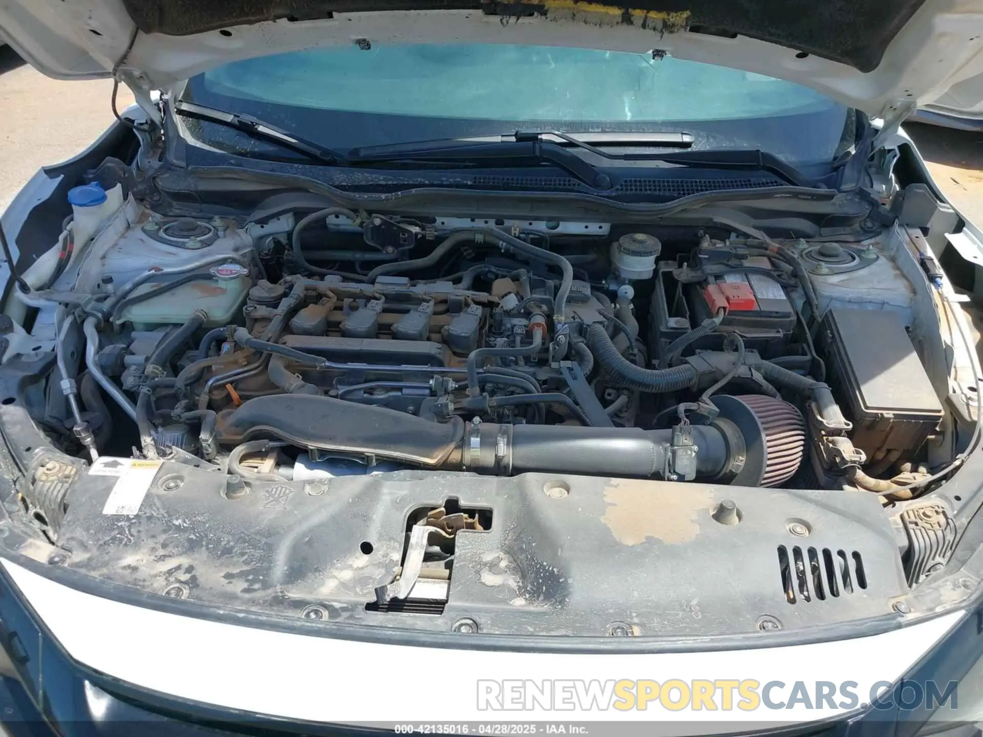 10 Photograph of a damaged car SHHFK7H48MU406389 HONDA CIVIC 2021