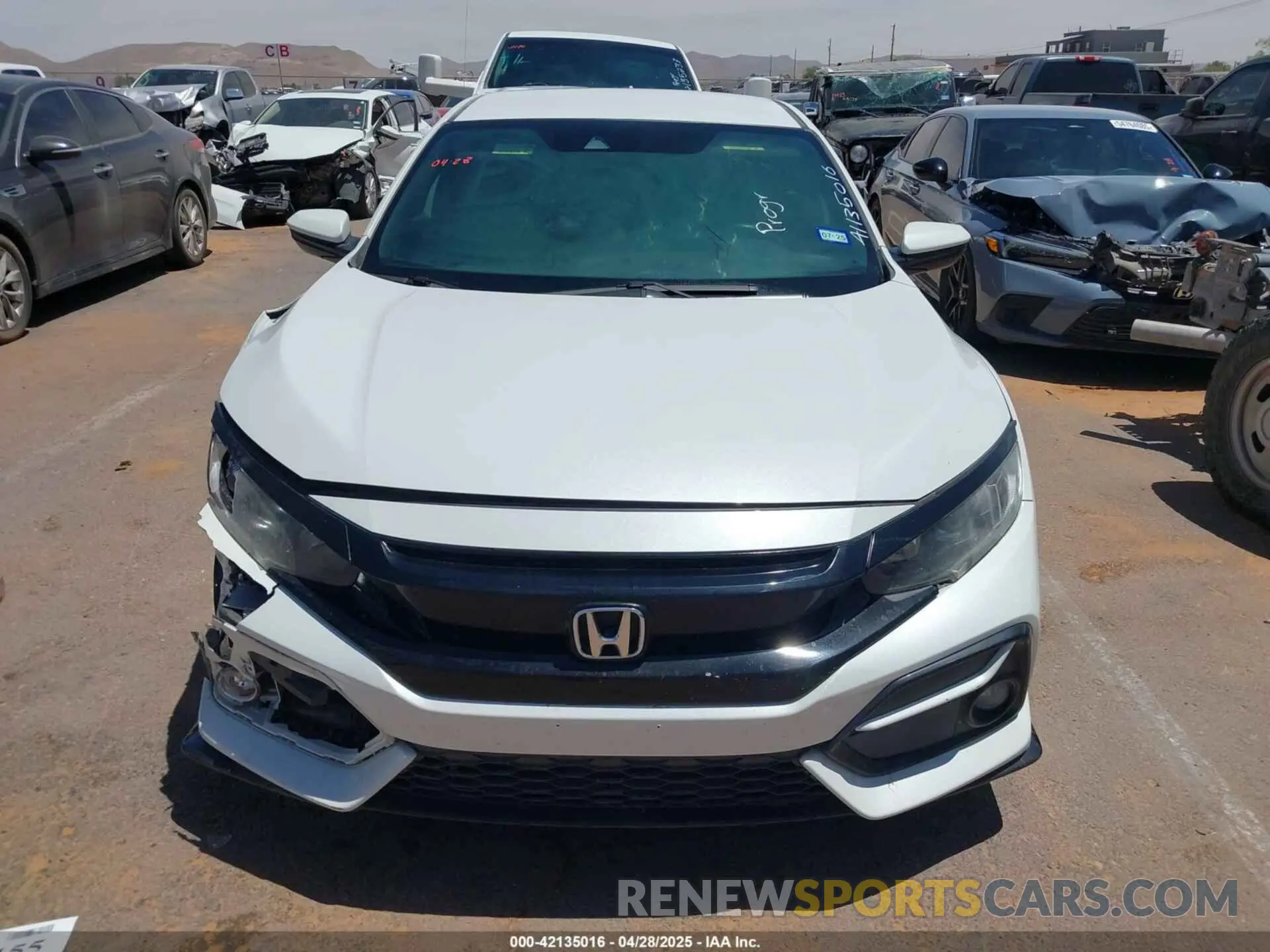 12 Photograph of a damaged car SHHFK7H48MU406389 HONDA CIVIC 2021