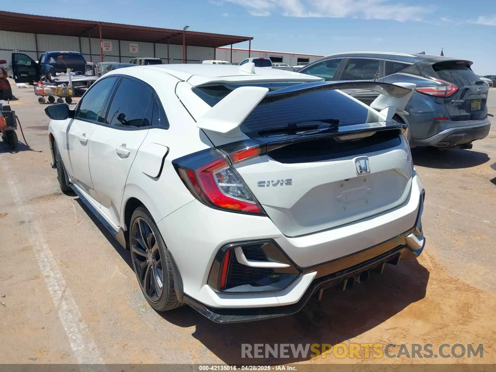 14 Photograph of a damaged car SHHFK7H48MU406389 HONDA CIVIC 2021