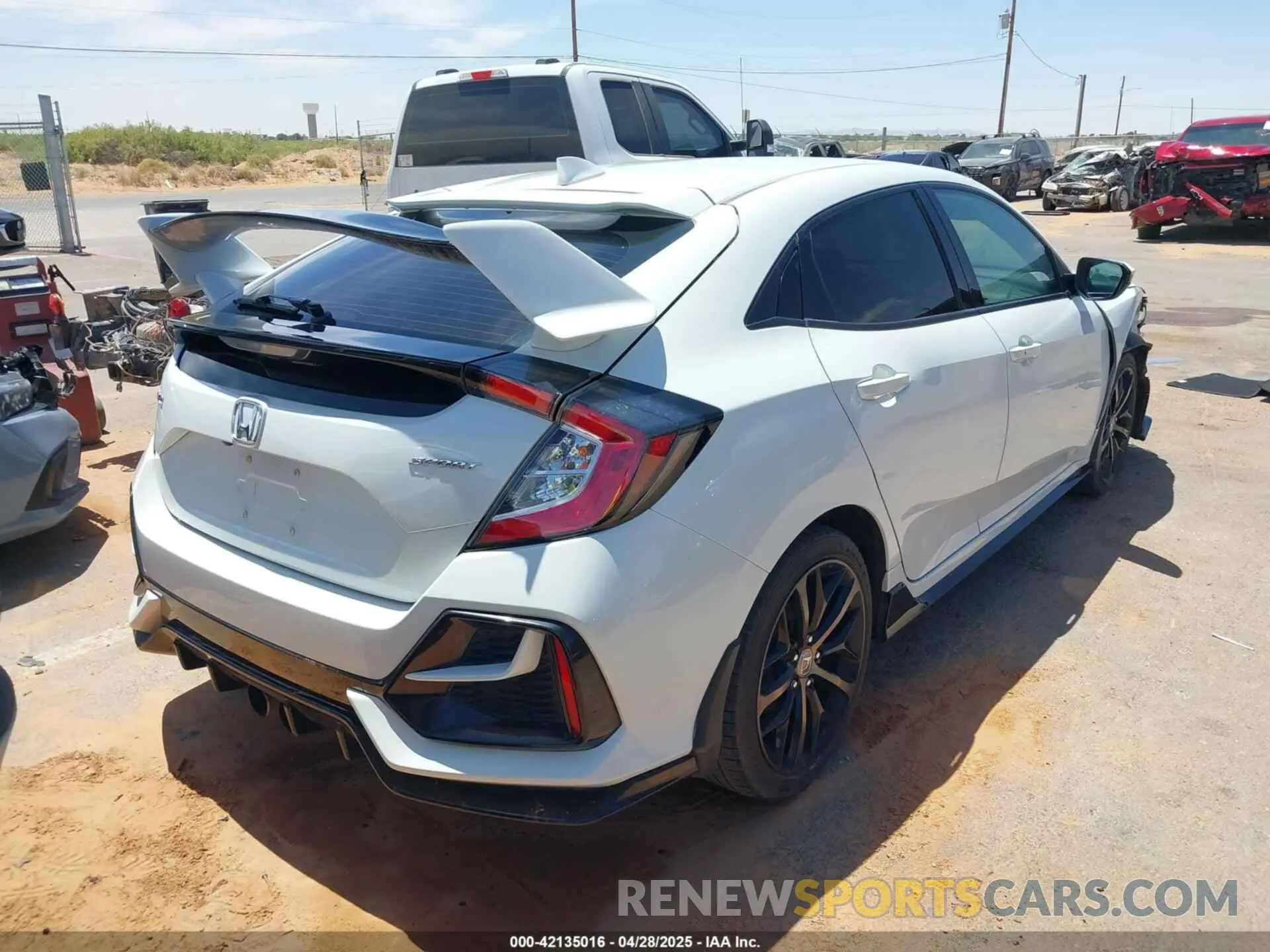 16 Photograph of a damaged car SHHFK7H48MU406389 HONDA CIVIC 2021