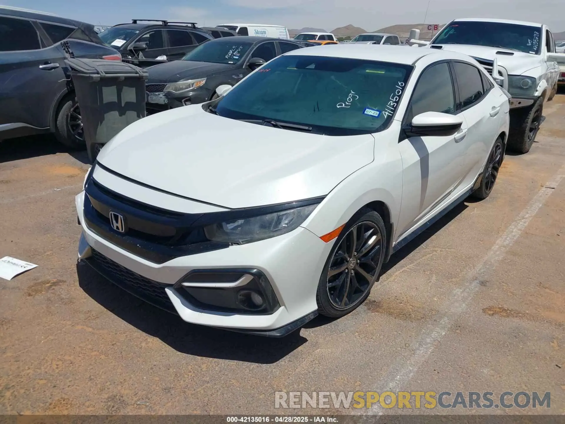 2 Photograph of a damaged car SHHFK7H48MU406389 HONDA CIVIC 2021