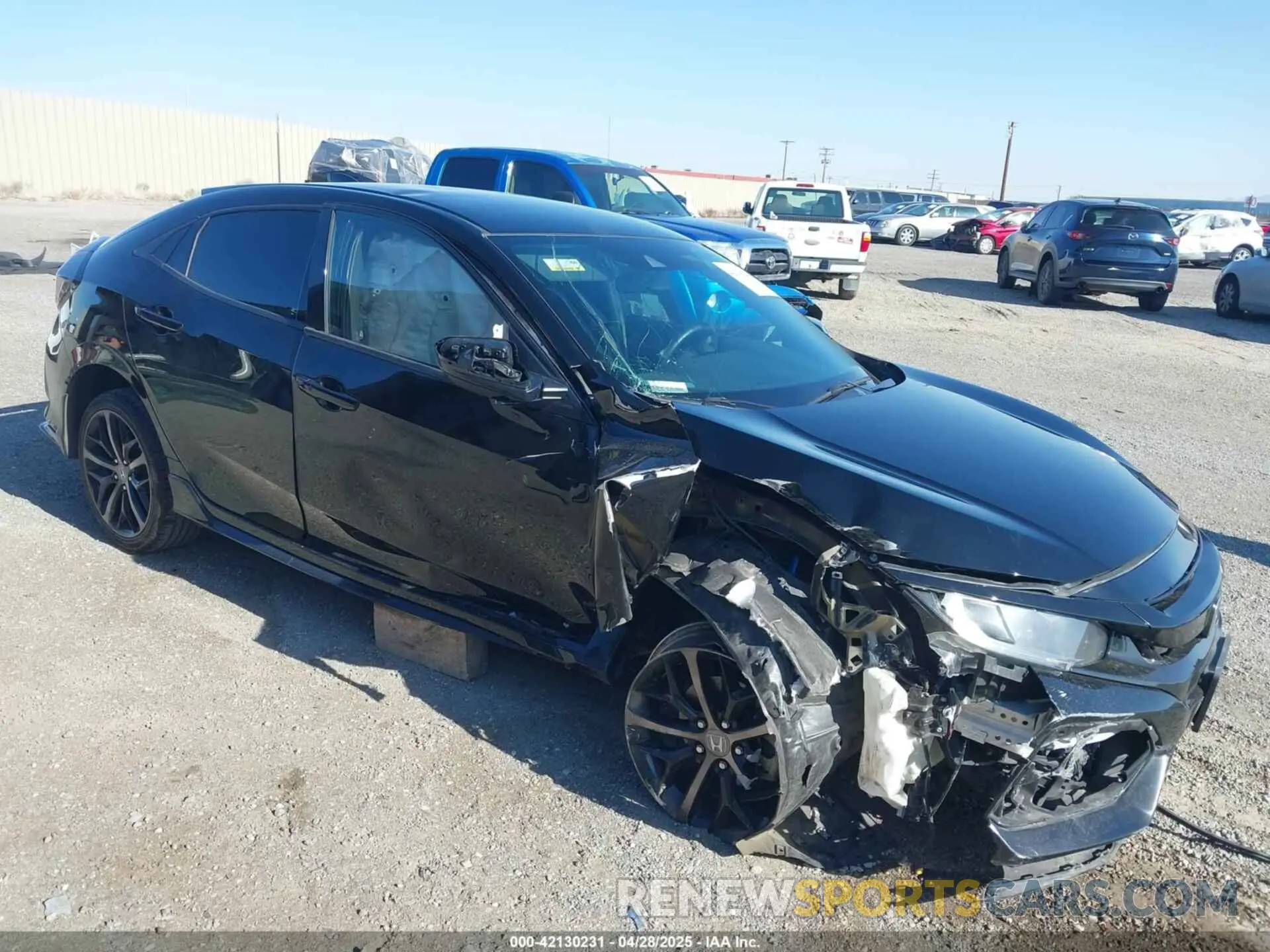 1 Photograph of a damaged car SHHFK7H48MU415898 HONDA CIVIC 2021
