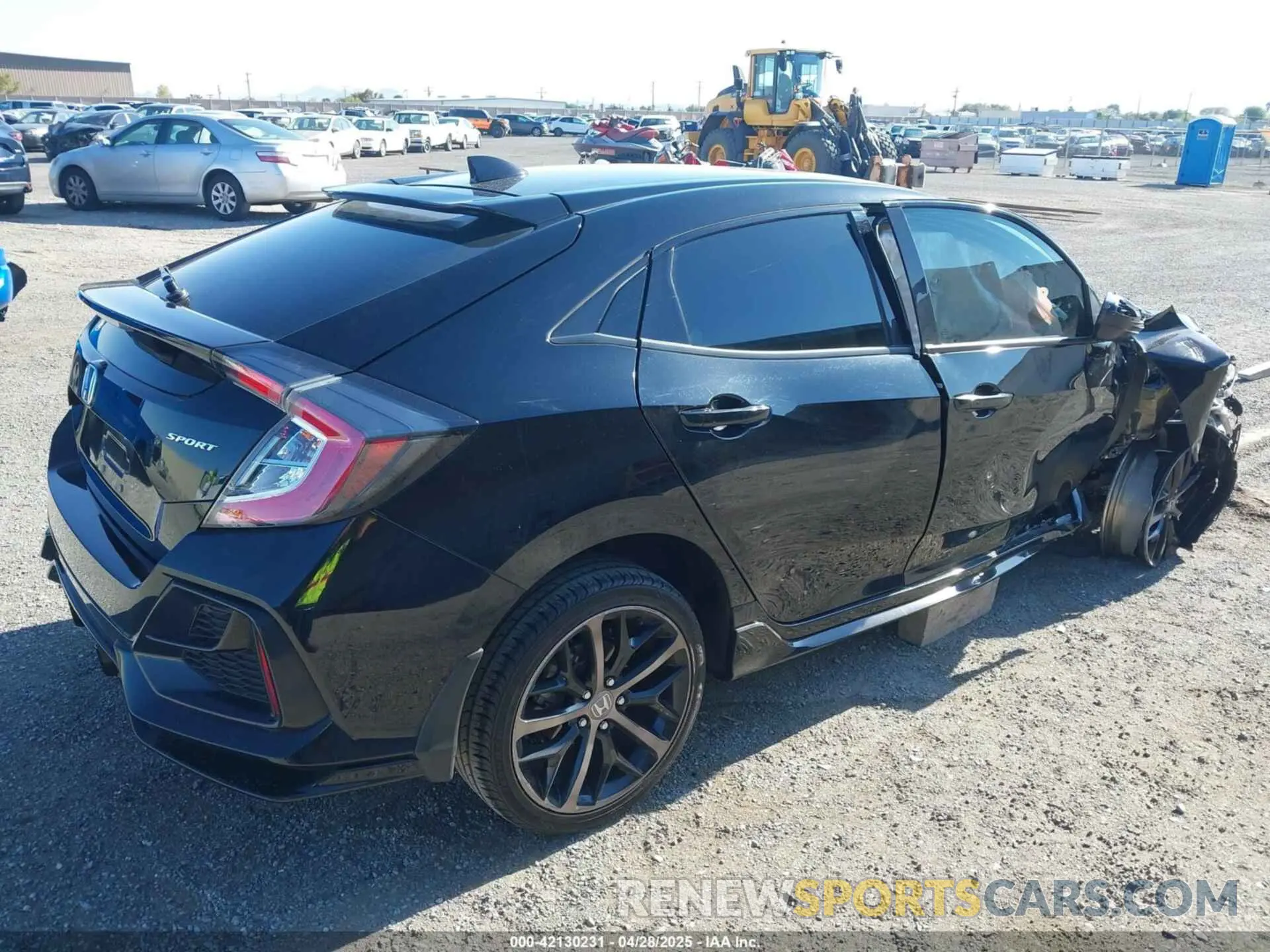 4 Photograph of a damaged car SHHFK7H48MU415898 HONDA CIVIC 2021