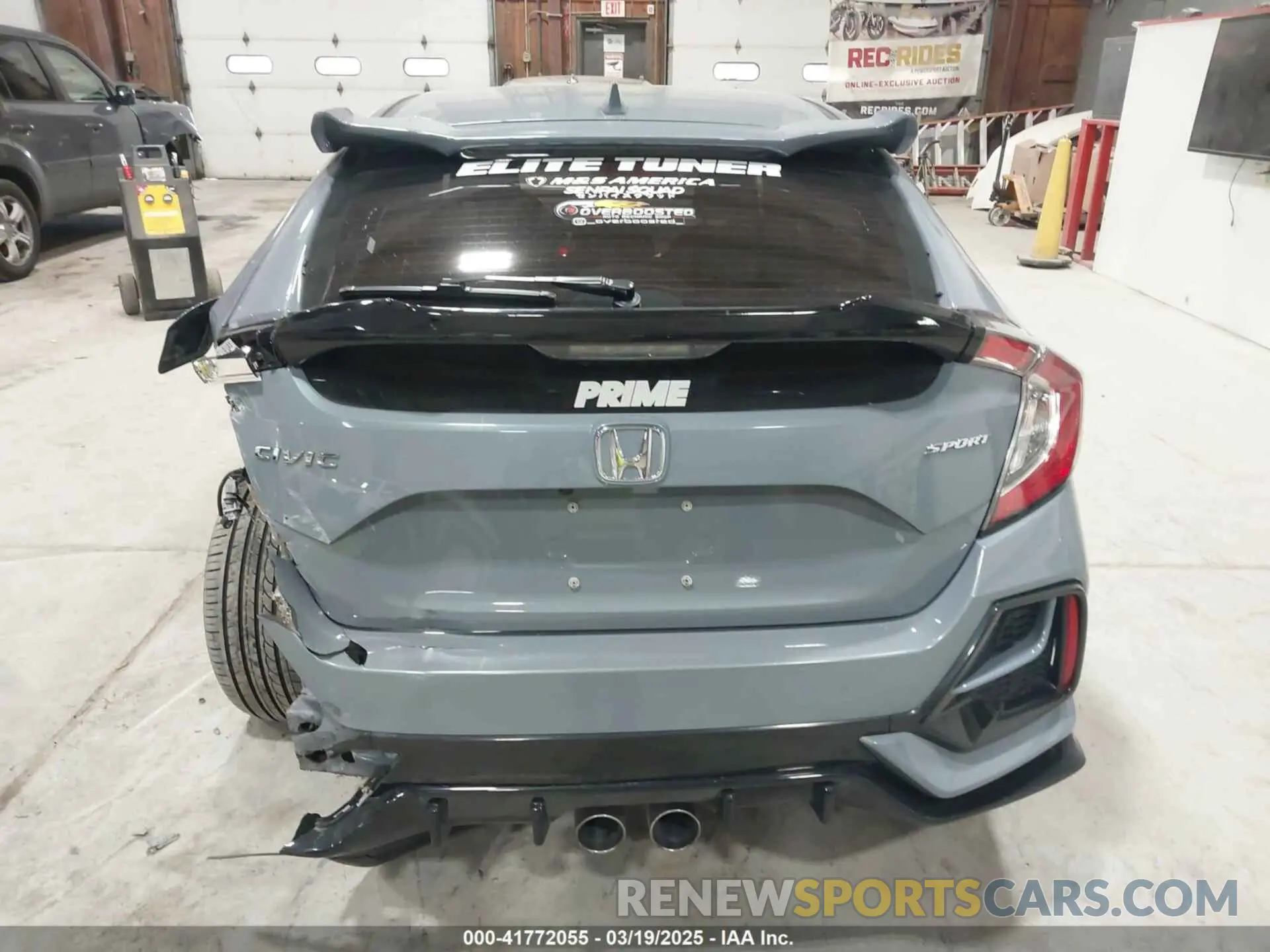 16 Photograph of a damaged car SHHFK7H48MU419255 HONDA CIVIC 2021