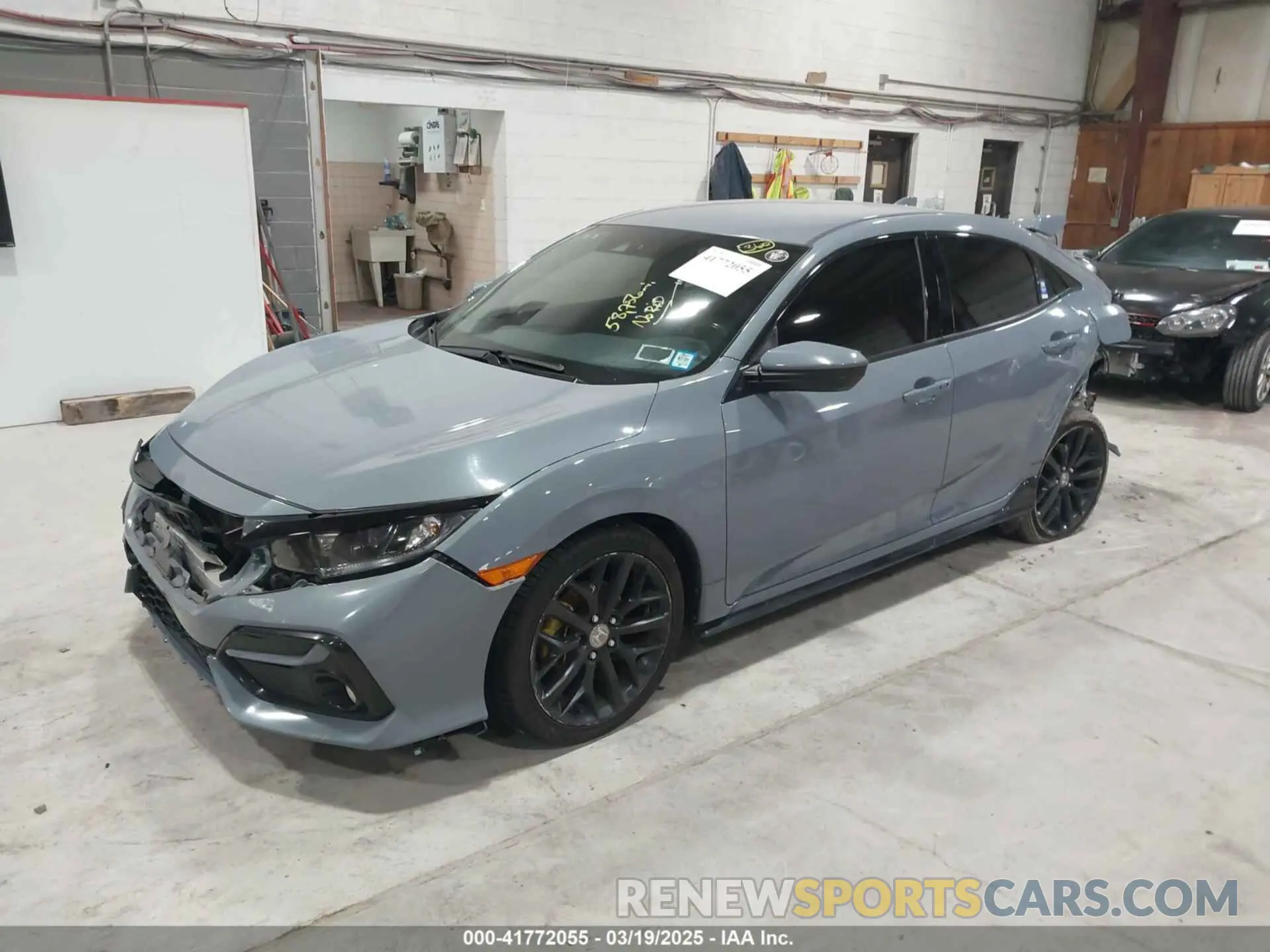 2 Photograph of a damaged car SHHFK7H48MU419255 HONDA CIVIC 2021