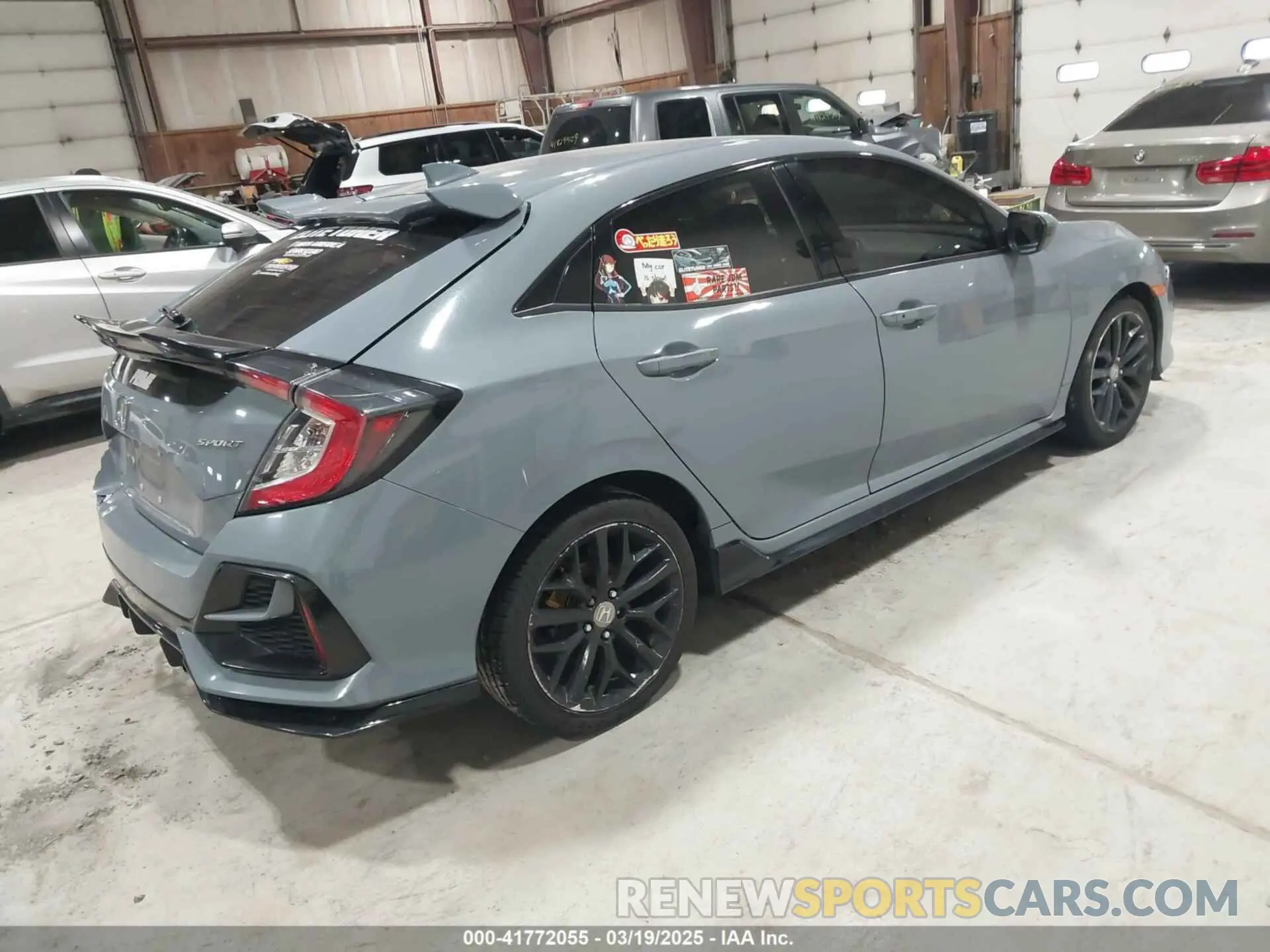 4 Photograph of a damaged car SHHFK7H48MU419255 HONDA CIVIC 2021