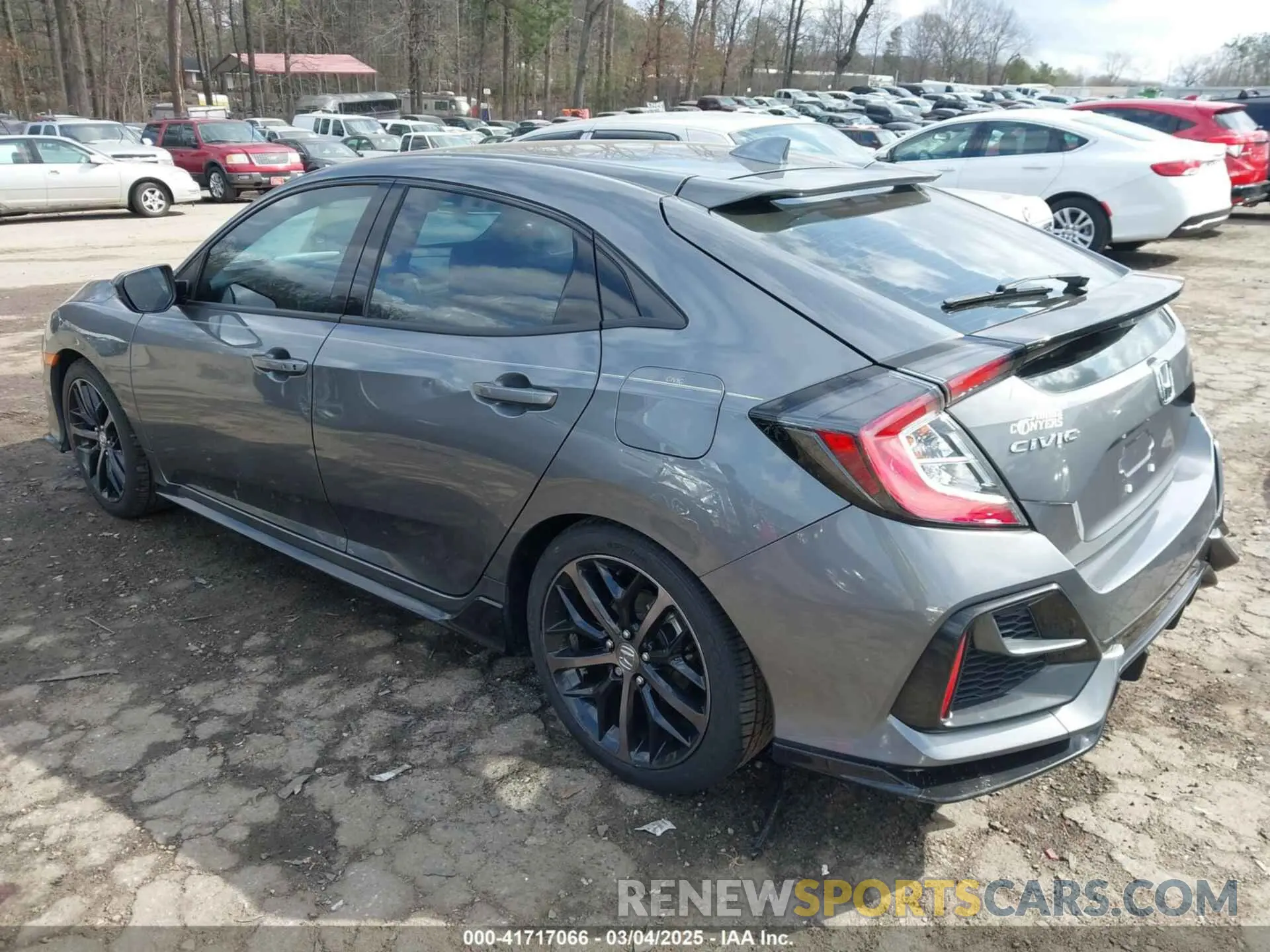 3 Photograph of a damaged car SHHFK7H49MU201504 HONDA CIVIC 2021