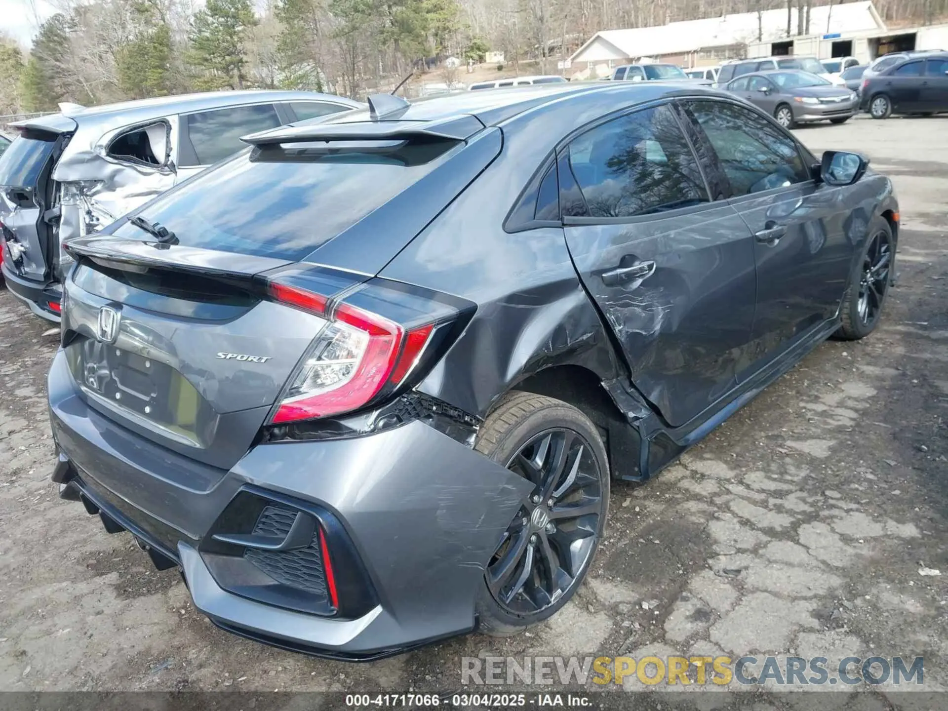 6 Photograph of a damaged car SHHFK7H49MU201504 HONDA CIVIC 2021