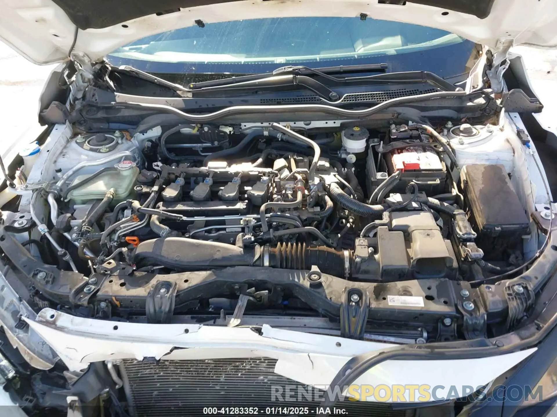 10 Photograph of a damaged car SHHFK7H49MU204239 HONDA CIVIC 2021