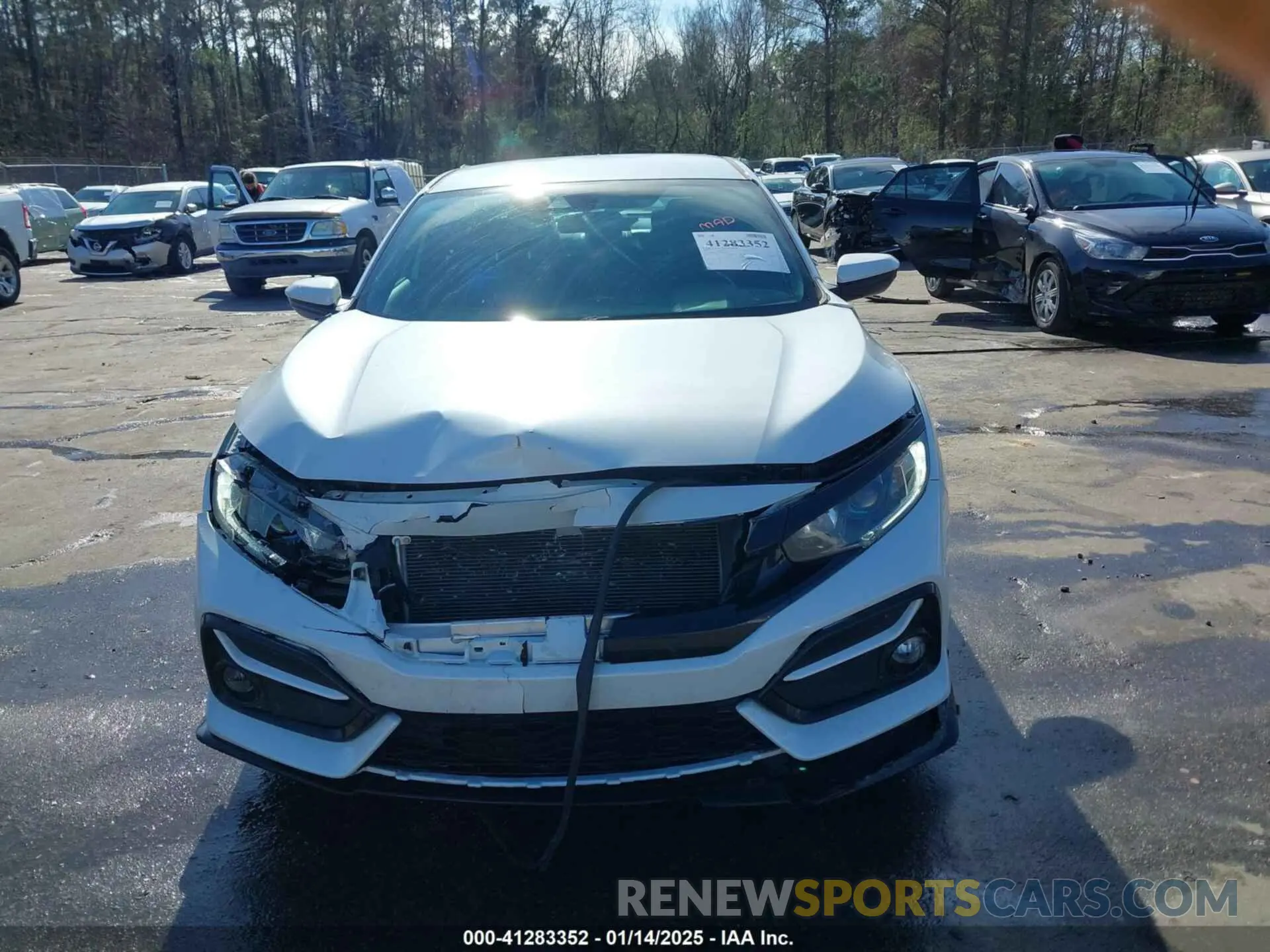 13 Photograph of a damaged car SHHFK7H49MU204239 HONDA CIVIC 2021