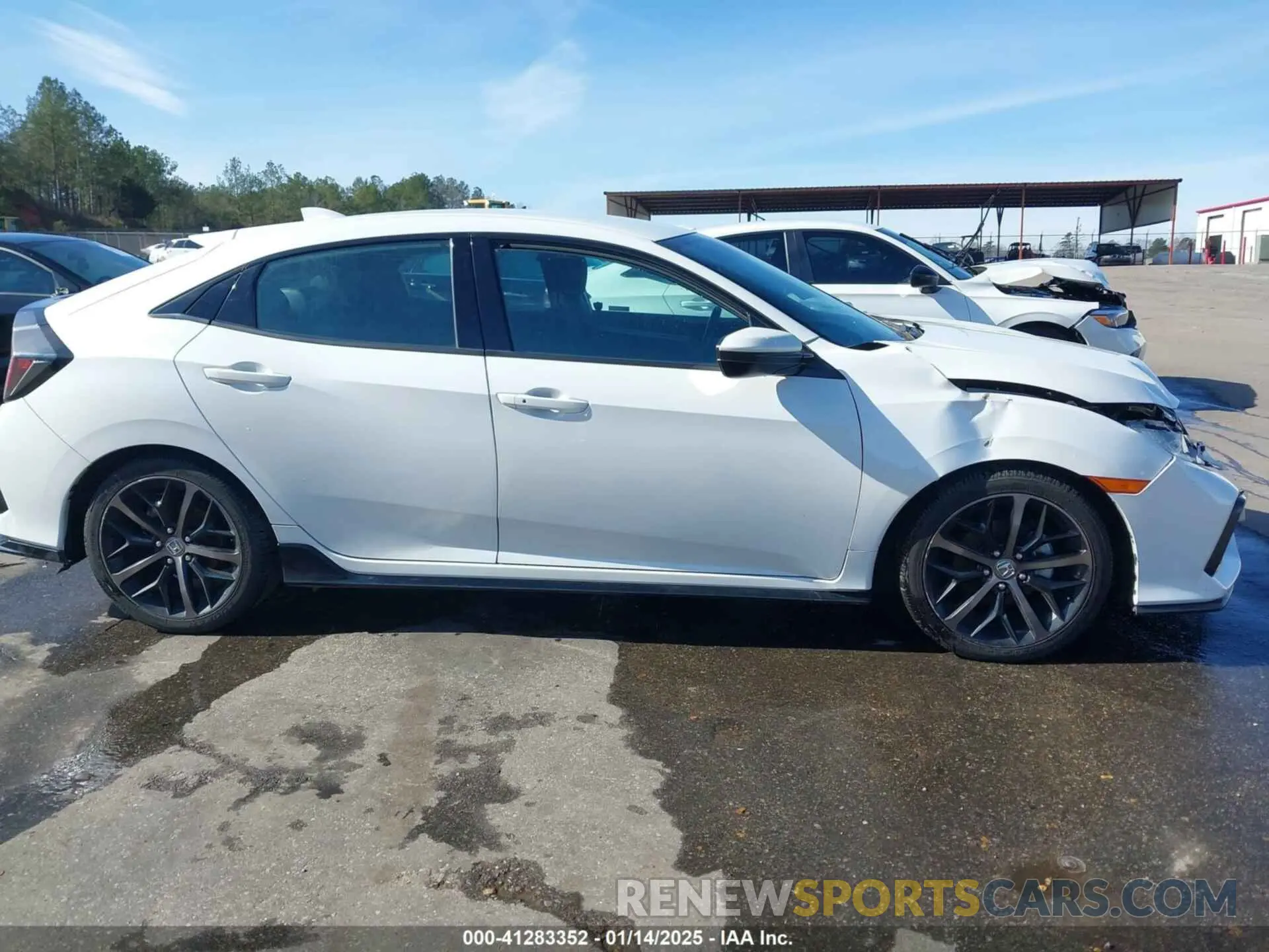 14 Photograph of a damaged car SHHFK7H49MU204239 HONDA CIVIC 2021