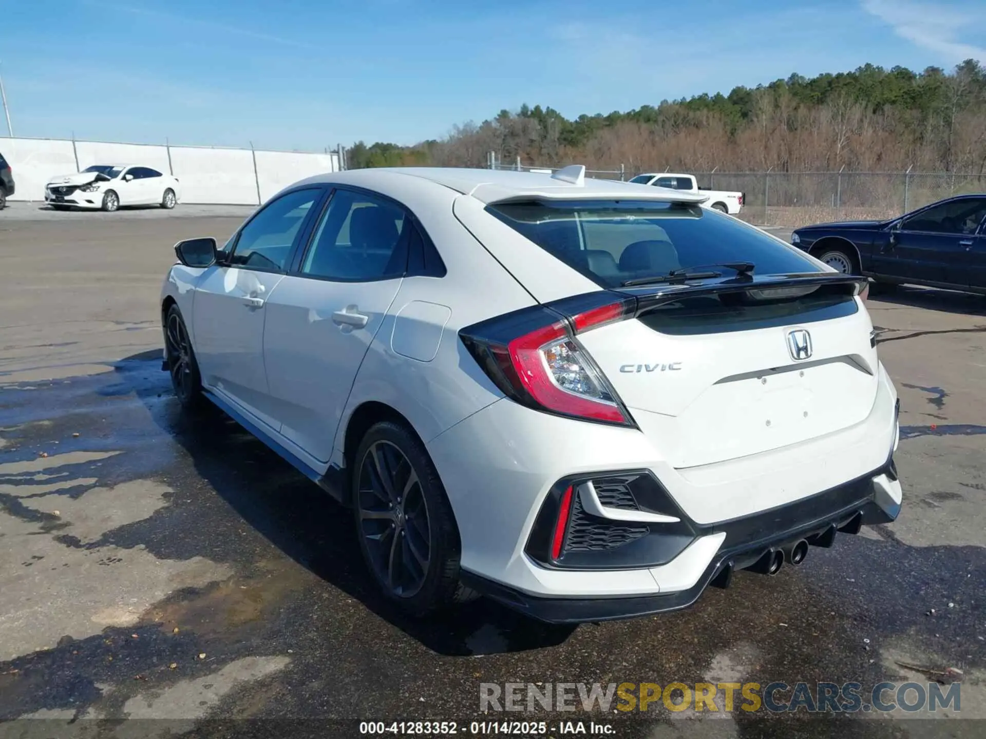 3 Photograph of a damaged car SHHFK7H49MU204239 HONDA CIVIC 2021