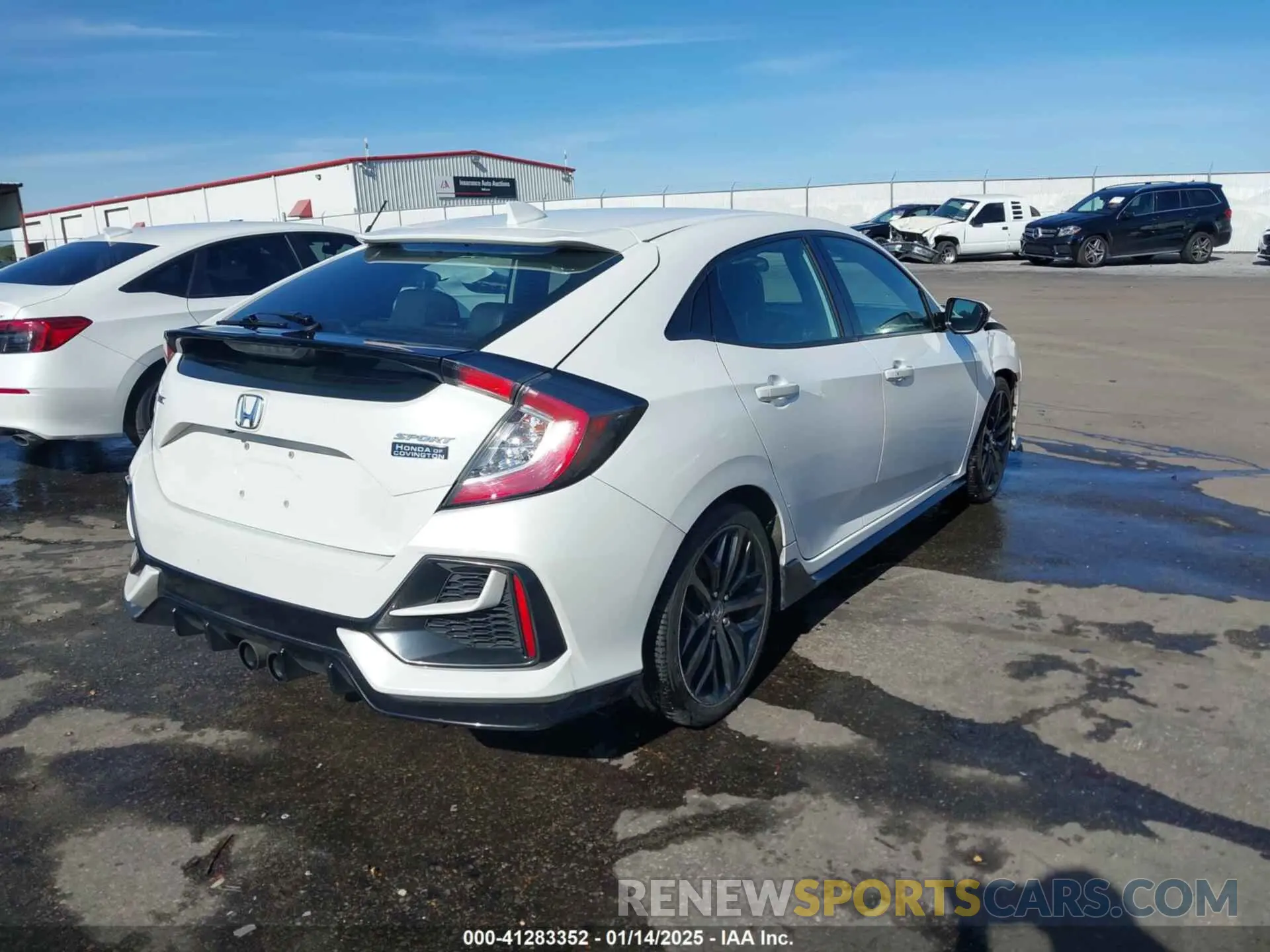 4 Photograph of a damaged car SHHFK7H49MU204239 HONDA CIVIC 2021