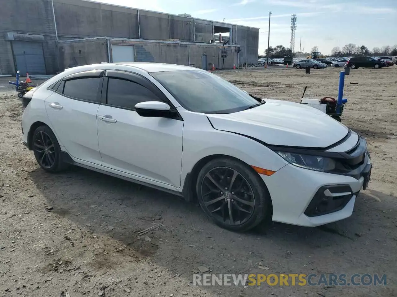 4 Photograph of a damaged car SHHFK7H49MU206234 HONDA CIVIC 2021