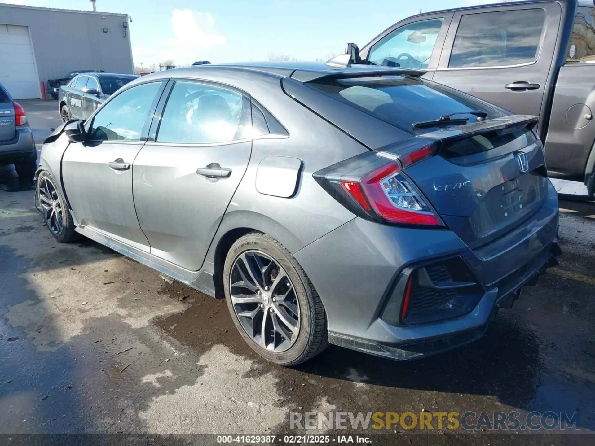 3 Photograph of a damaged car SHHFK7H49MU210414 HONDA CIVIC 2021