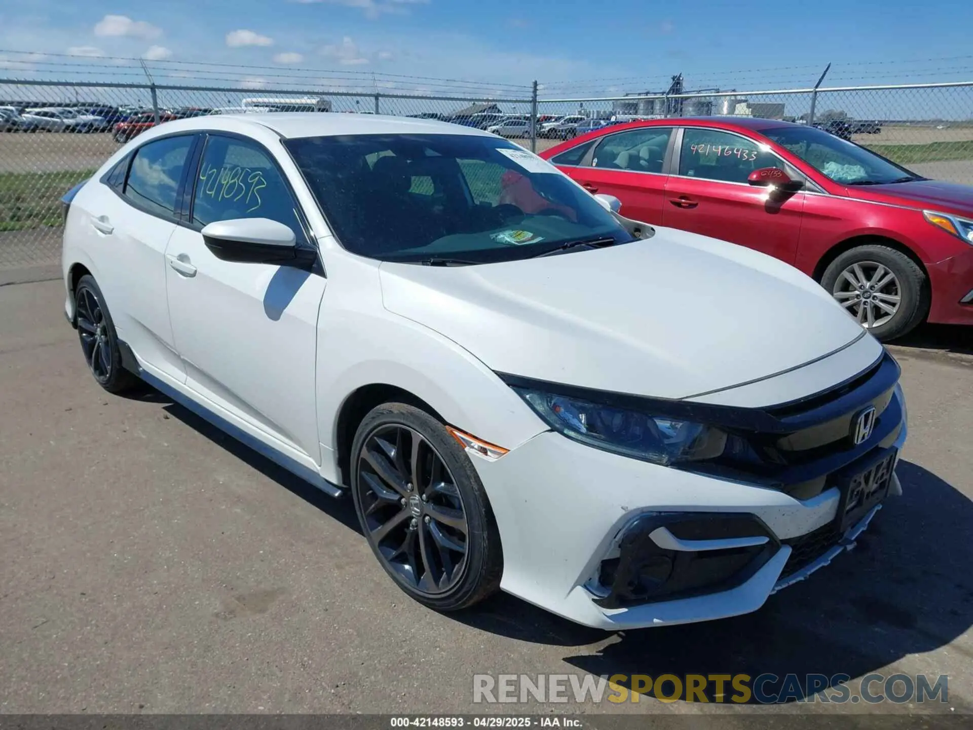 1 Photograph of a damaged car SHHFK7H49MU217279 HONDA CIVIC 2021