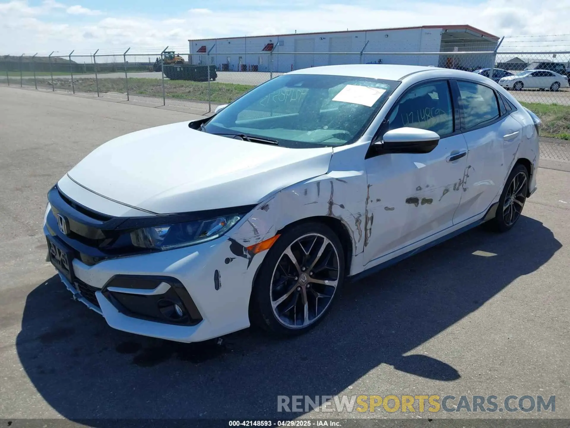 2 Photograph of a damaged car SHHFK7H49MU217279 HONDA CIVIC 2021