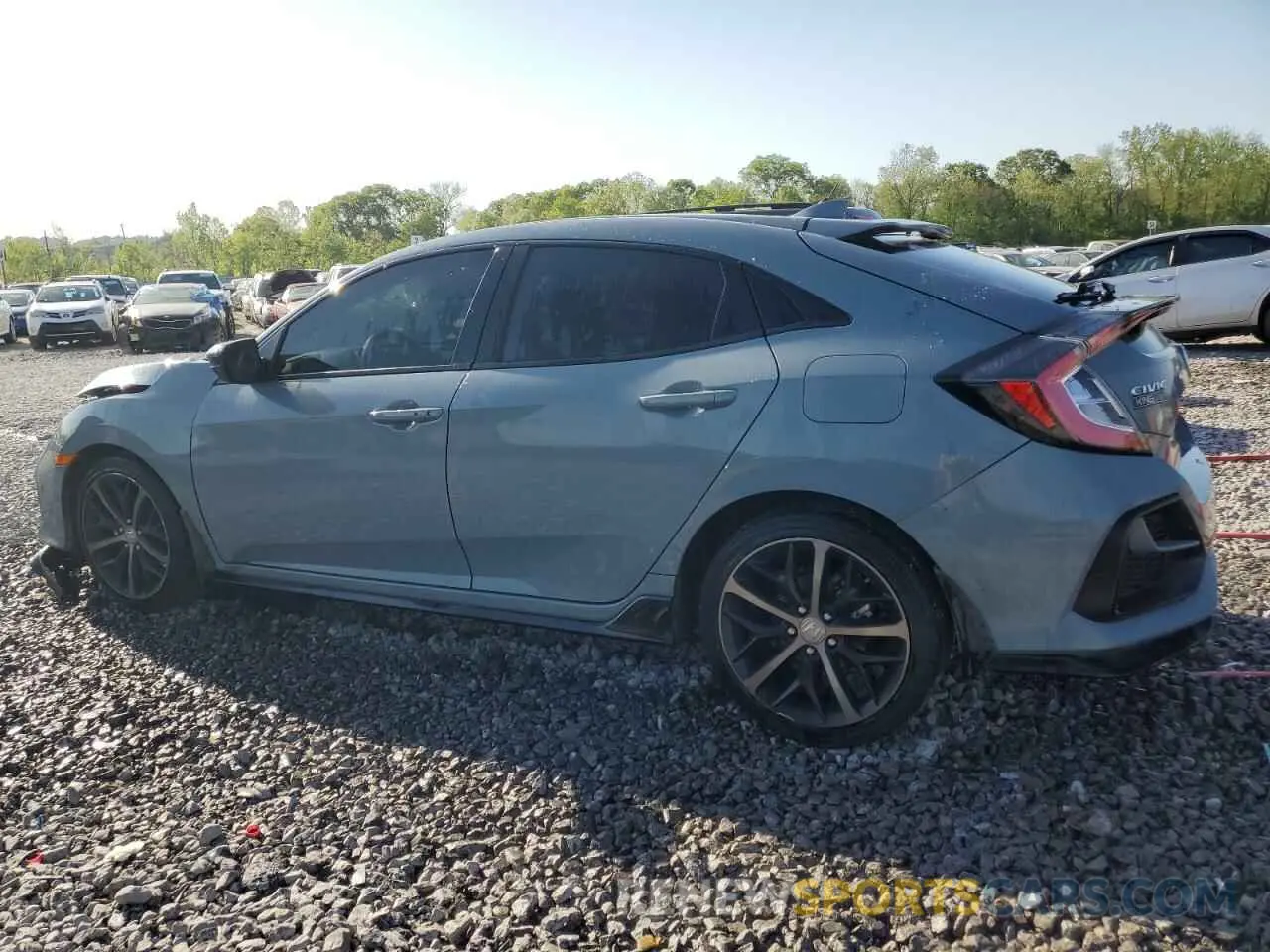 2 Photograph of a damaged car SHHFK7H49MU227875 HONDA CIVIC 2021