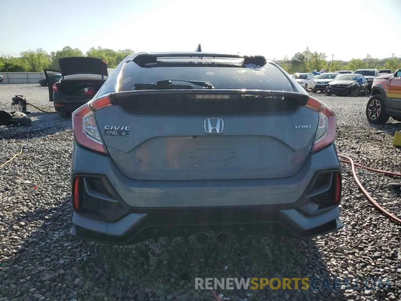 6 Photograph of a damaged car SHHFK7H49MU227875 HONDA CIVIC 2021