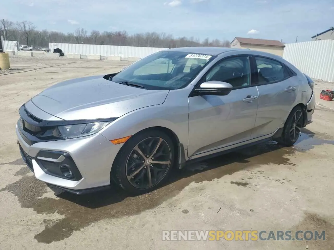 1 Photograph of a damaged car SHHFK7H49MU229478 HONDA CIVIC 2021