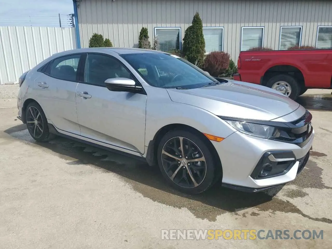 4 Photograph of a damaged car SHHFK7H49MU229478 HONDA CIVIC 2021