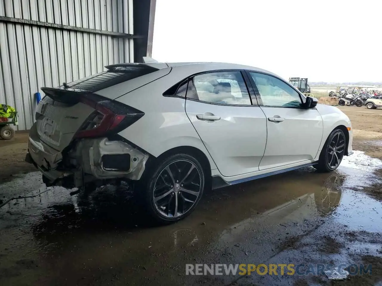 3 Photograph of a damaged car SHHFK7H49MU229772 HONDA CIVIC 2021