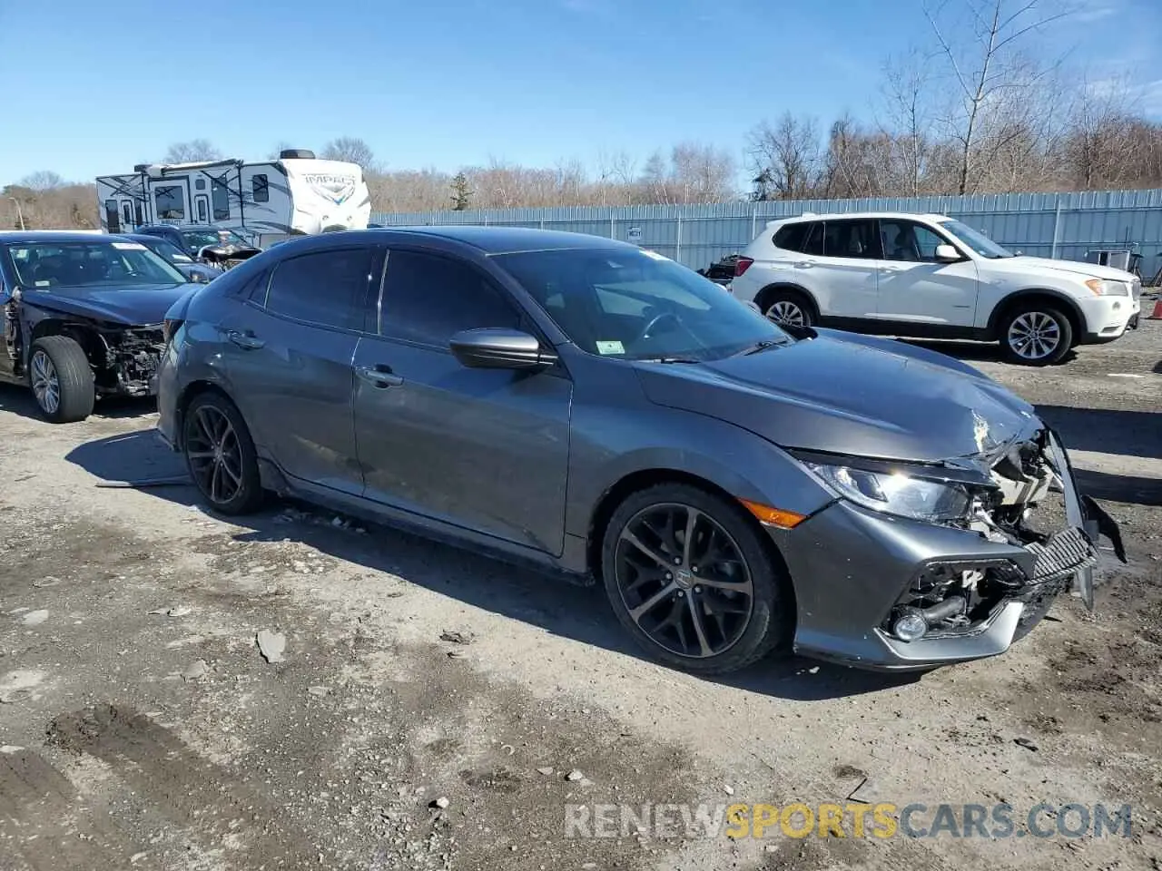 4 Photograph of a damaged car SHHFK7H49MU231974 HONDA CIVIC 2021