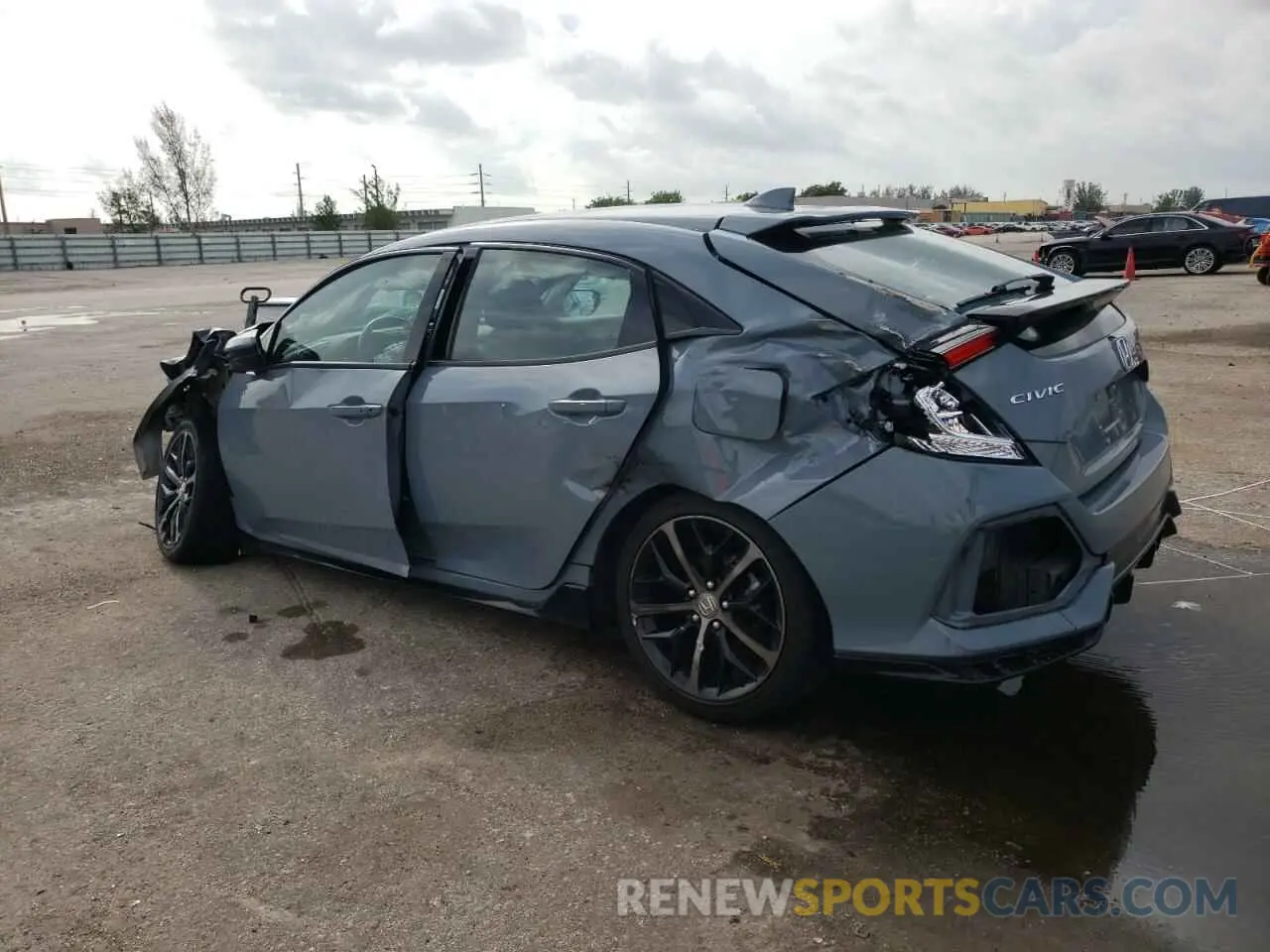2 Photograph of a damaged car SHHFK7H49MU232137 HONDA CIVIC 2021