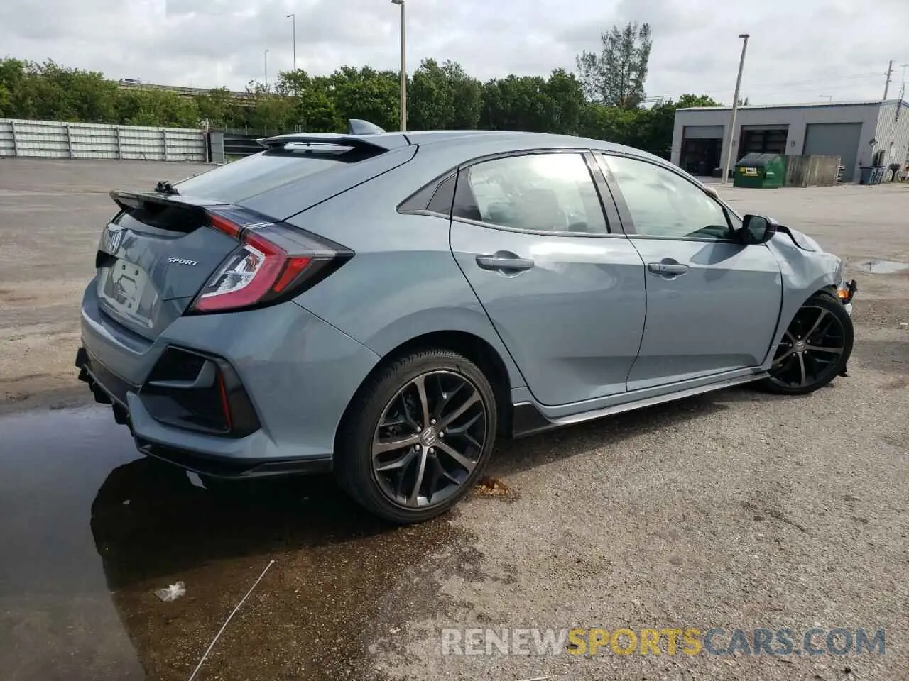 3 Photograph of a damaged car SHHFK7H49MU232137 HONDA CIVIC 2021